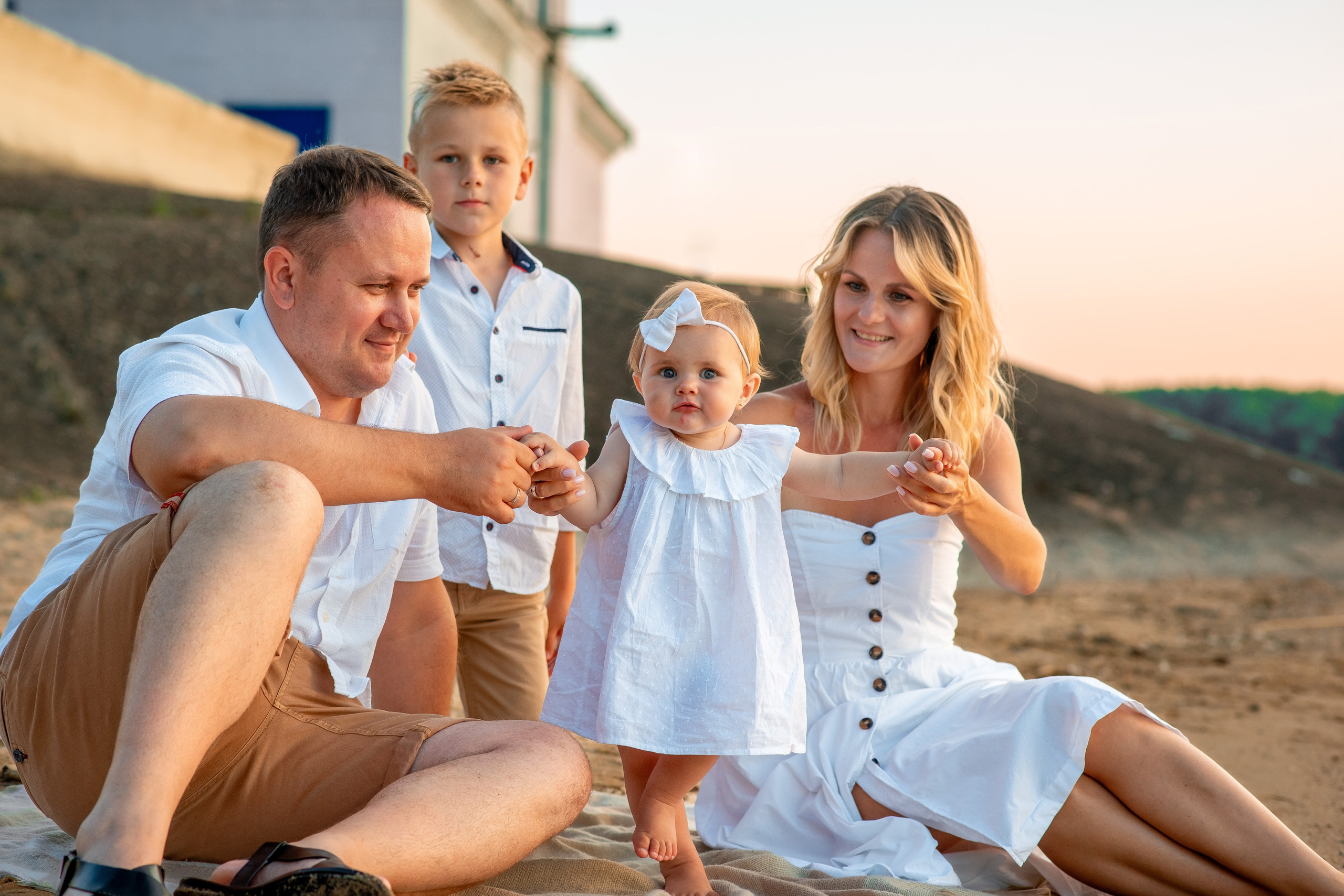 Татьяна на Минском море. Семейный фотограф на выписку из роддома и крещение Минск Настя Гришук