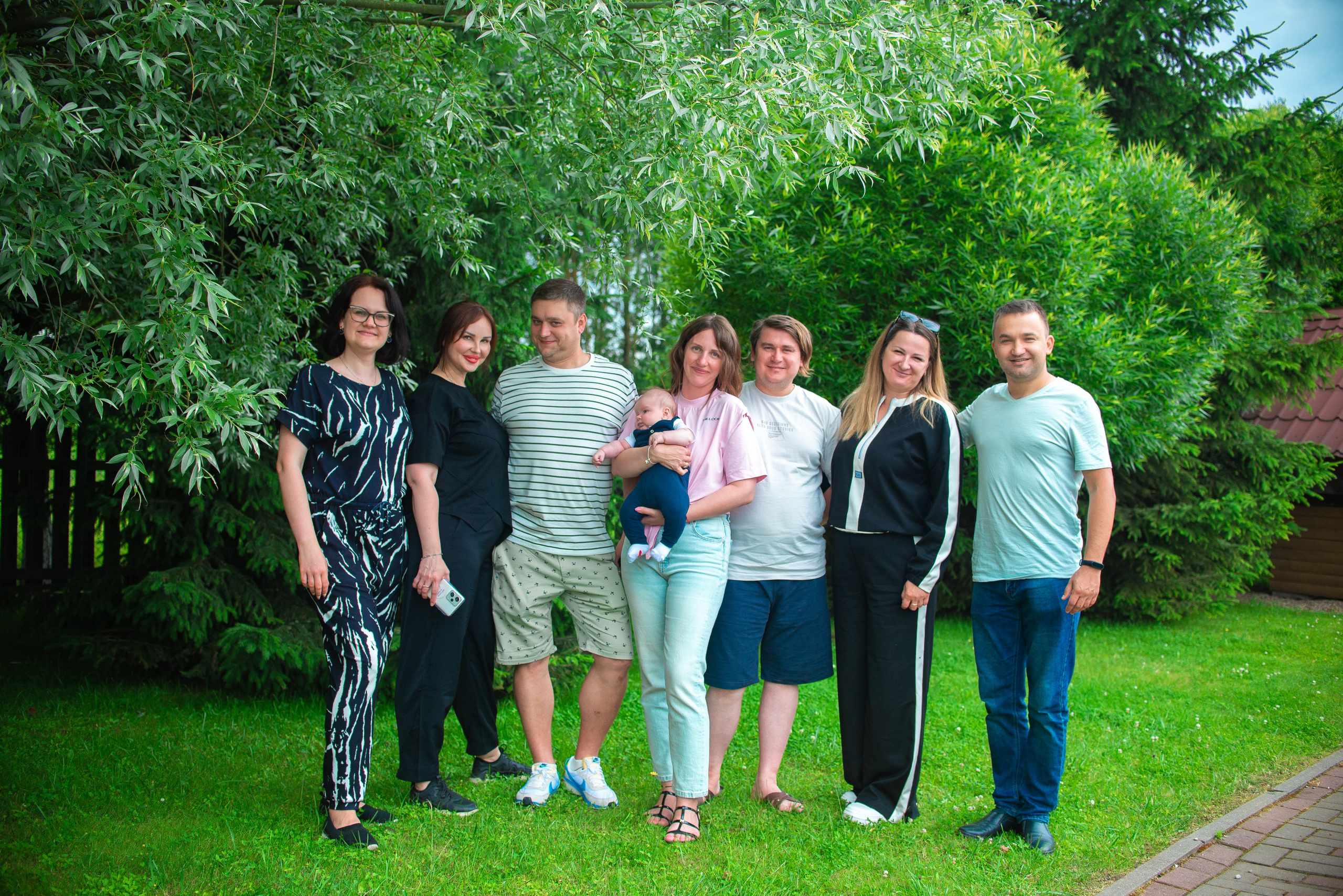 День Рождения Михаила в «Сябрах». Семейный фотограф на выписку из роддома и крещение Минск Настя Гришук