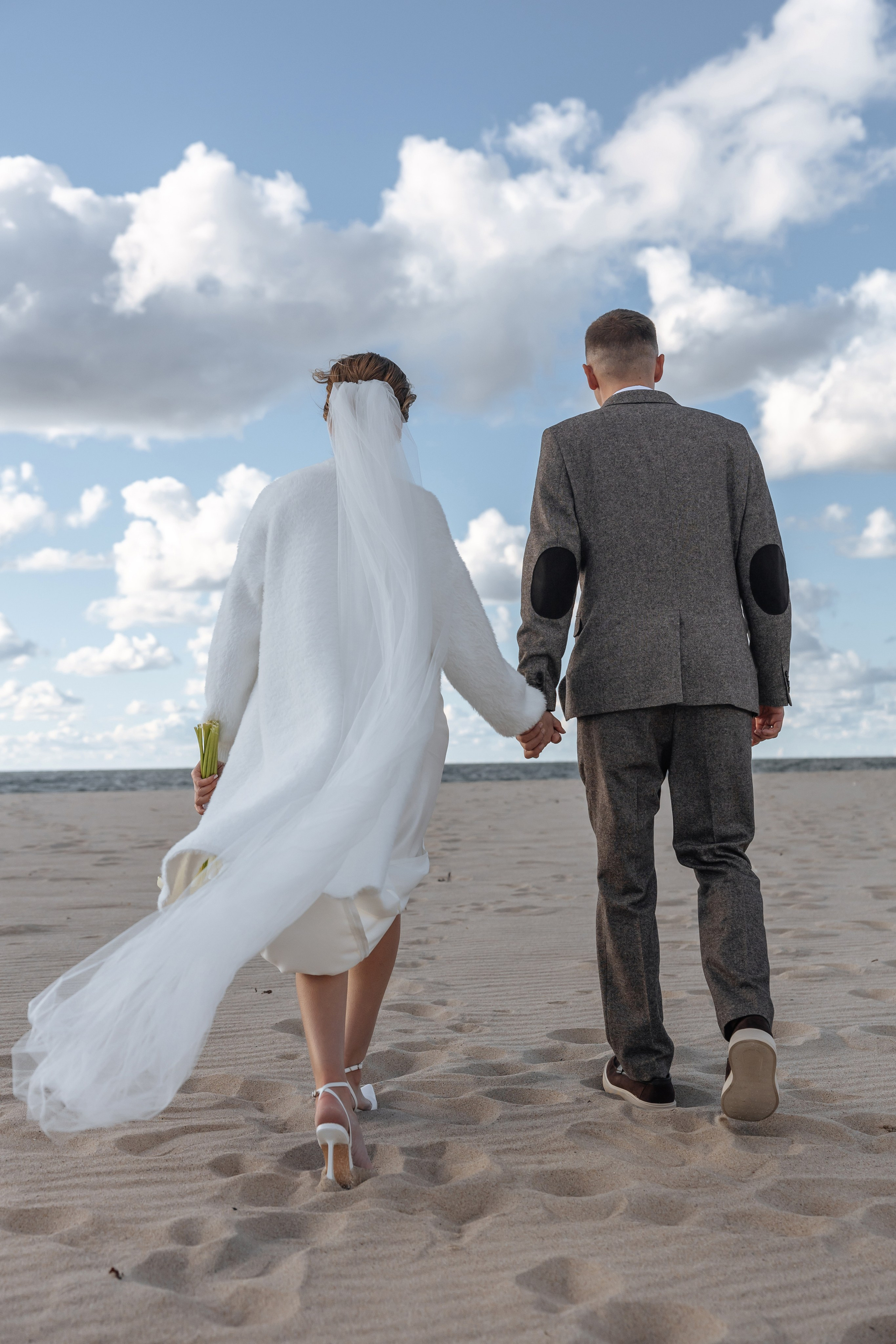 Свадьба для двоих на море. Свадебный фотограф  Калининград | Москва|