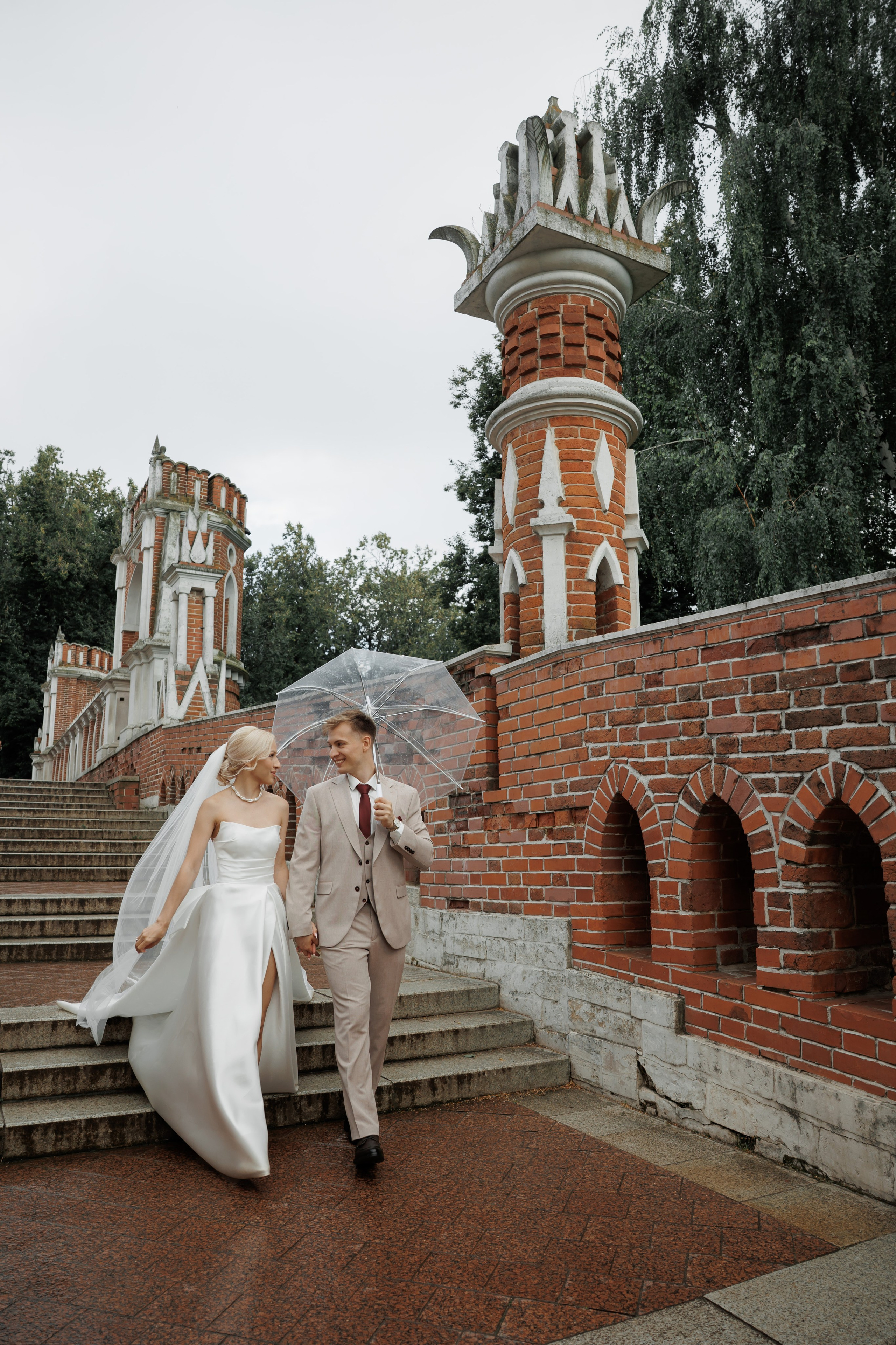 Отель «Милан», Шипиловский ЗАГС, прогулка в парке Царицыно. Свадебный и репортажный фотограф (Москва, Королев и другие)