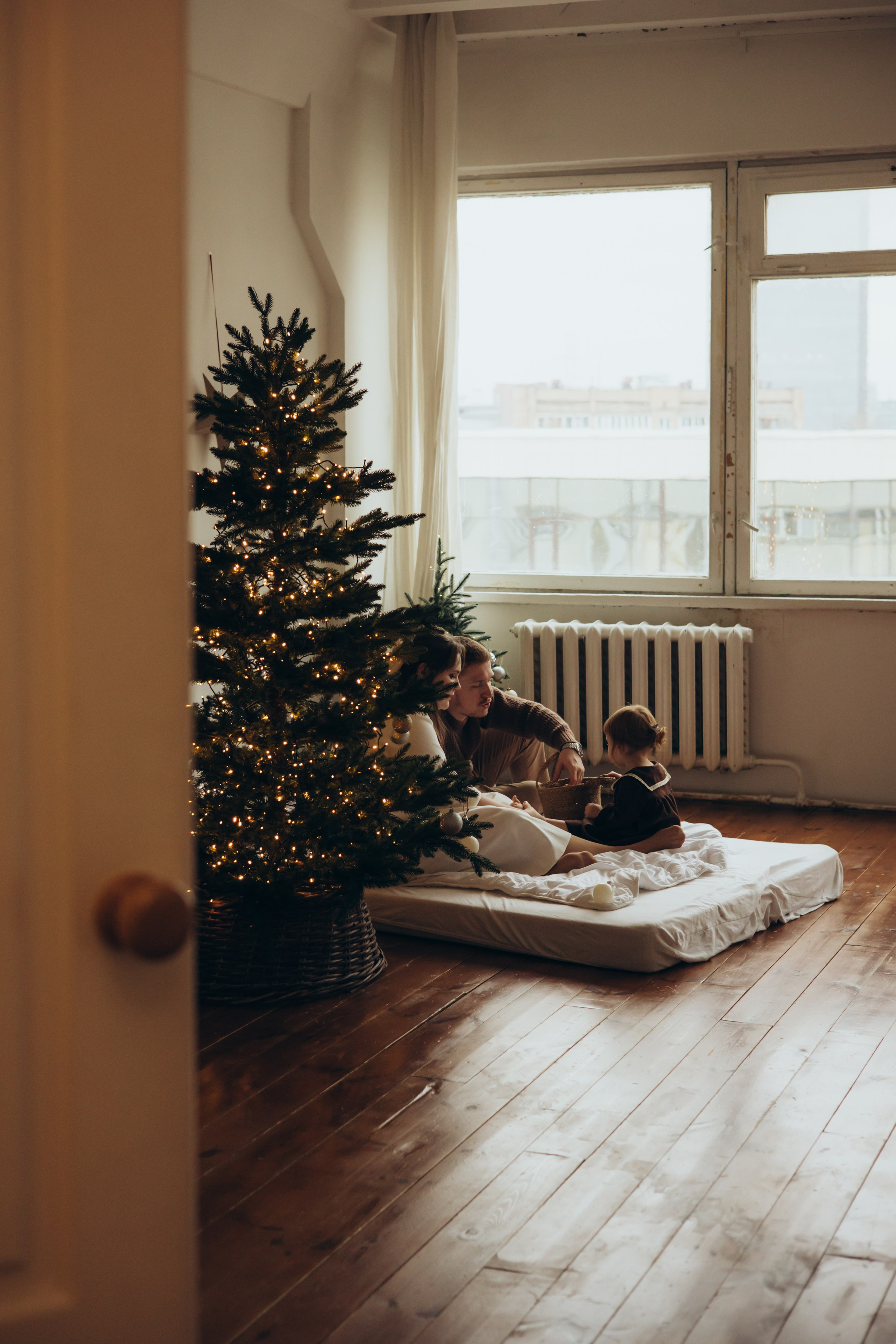 Новогодняя семейная история. Семейный фотограф Москва Юлиана Фетисова