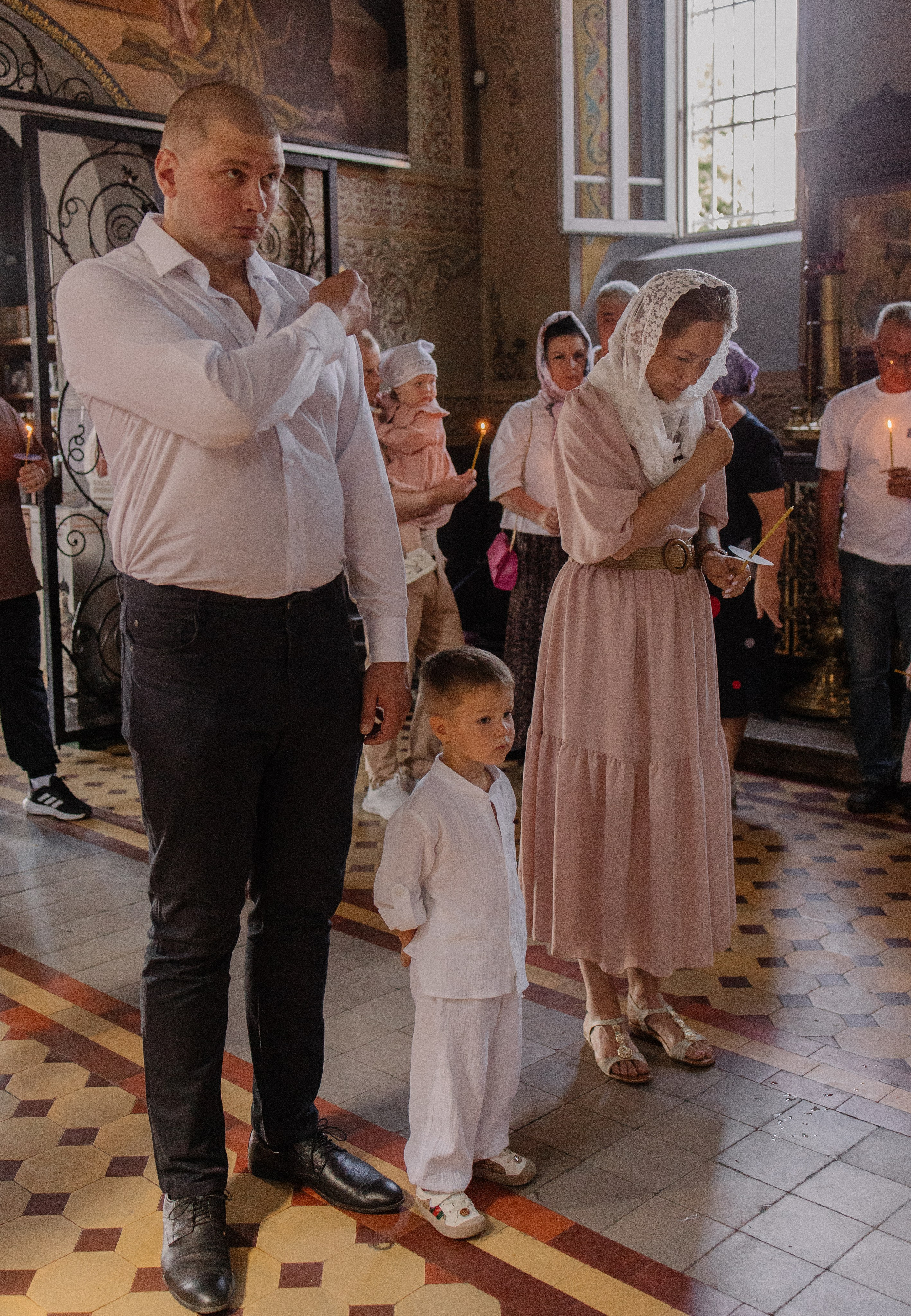 Крещение Мирослава. Семейный фотограф Александра Тарасова