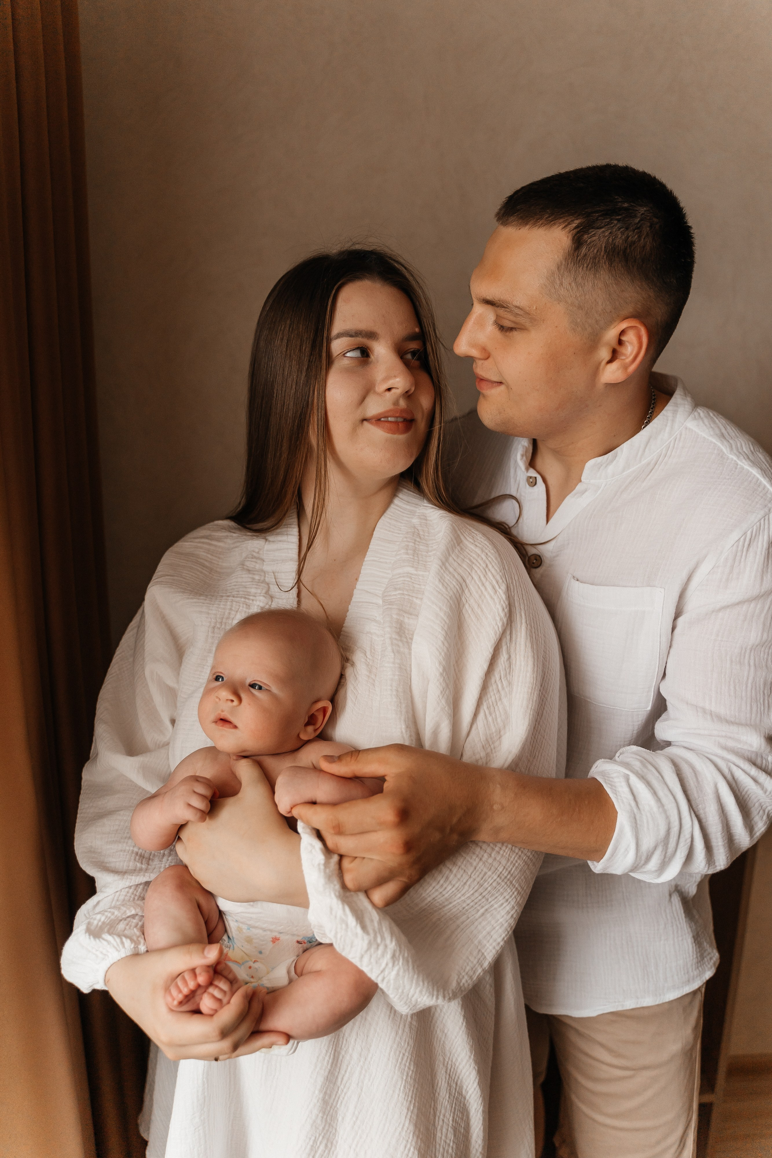 Андрей, Ангелина и Лев. Волик Мария