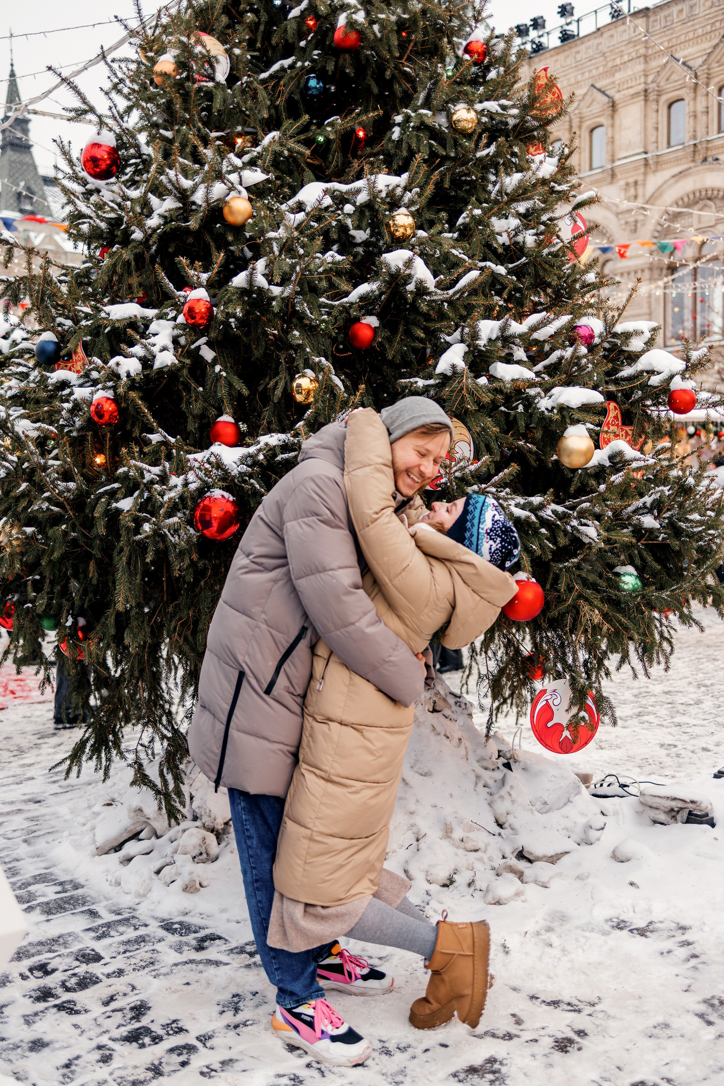 Новогодняя фотосессия. Семейный фотограф, детские, семейные, лав стори съемки в Москве