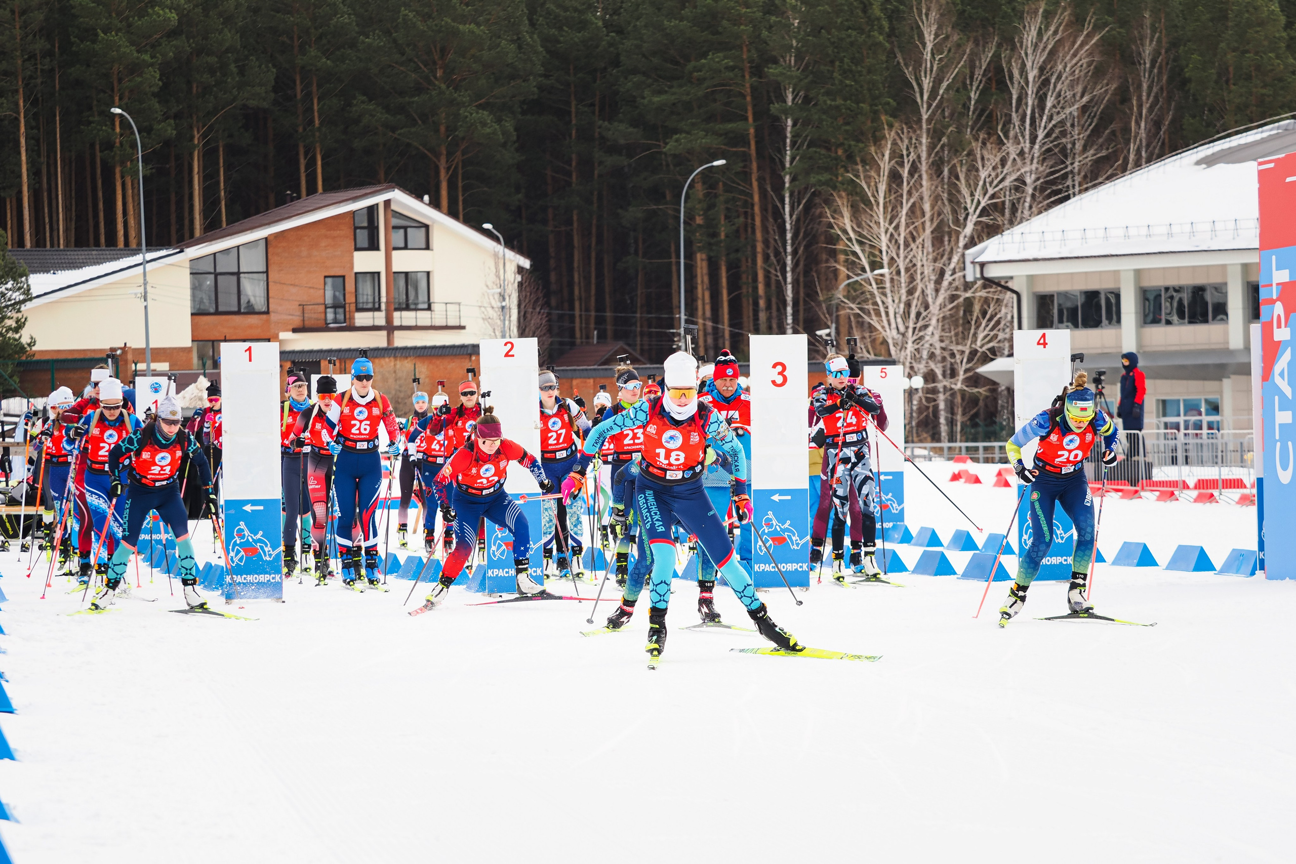 Биатлон / Первенство России. Репортажный фотограф Алексей Козьмин