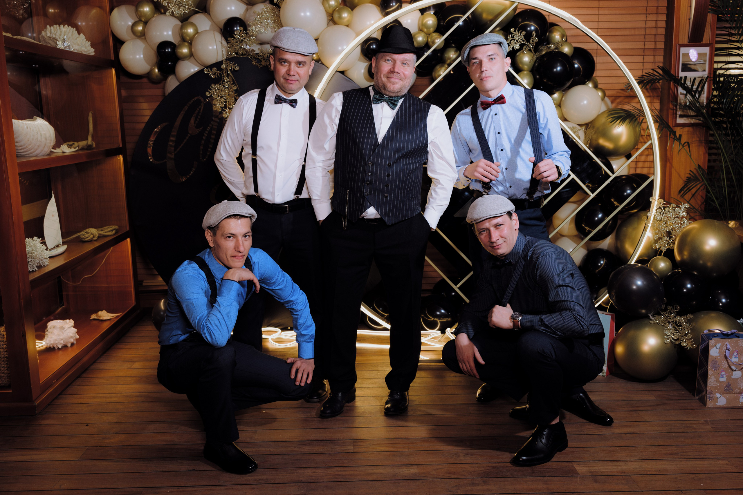 Корпоратив PETROMODELING в стиле Gatsby (ресторан Чайка). Фотограф Андрей Ширкалин Москва Московская обл, Коломна, Рязань