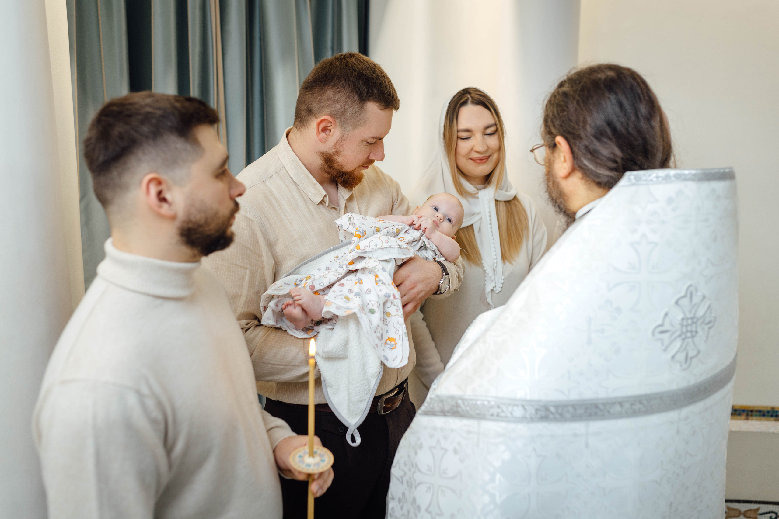 Крещение Эмилии, храм Святой Троицы, ноябрь 25