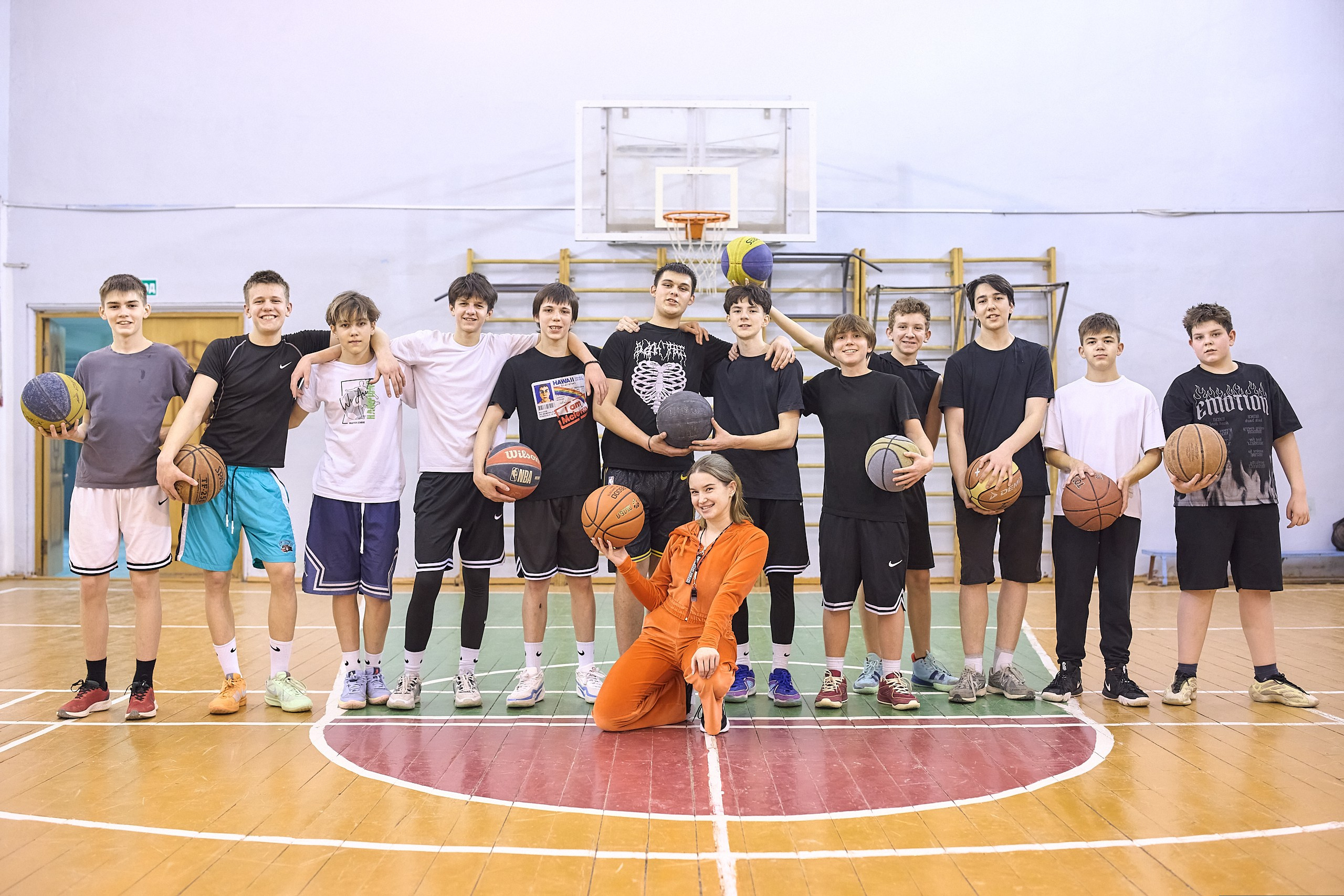 Тренировка по Баскетболу, Калуга. Фотограф Игорь Михайлов