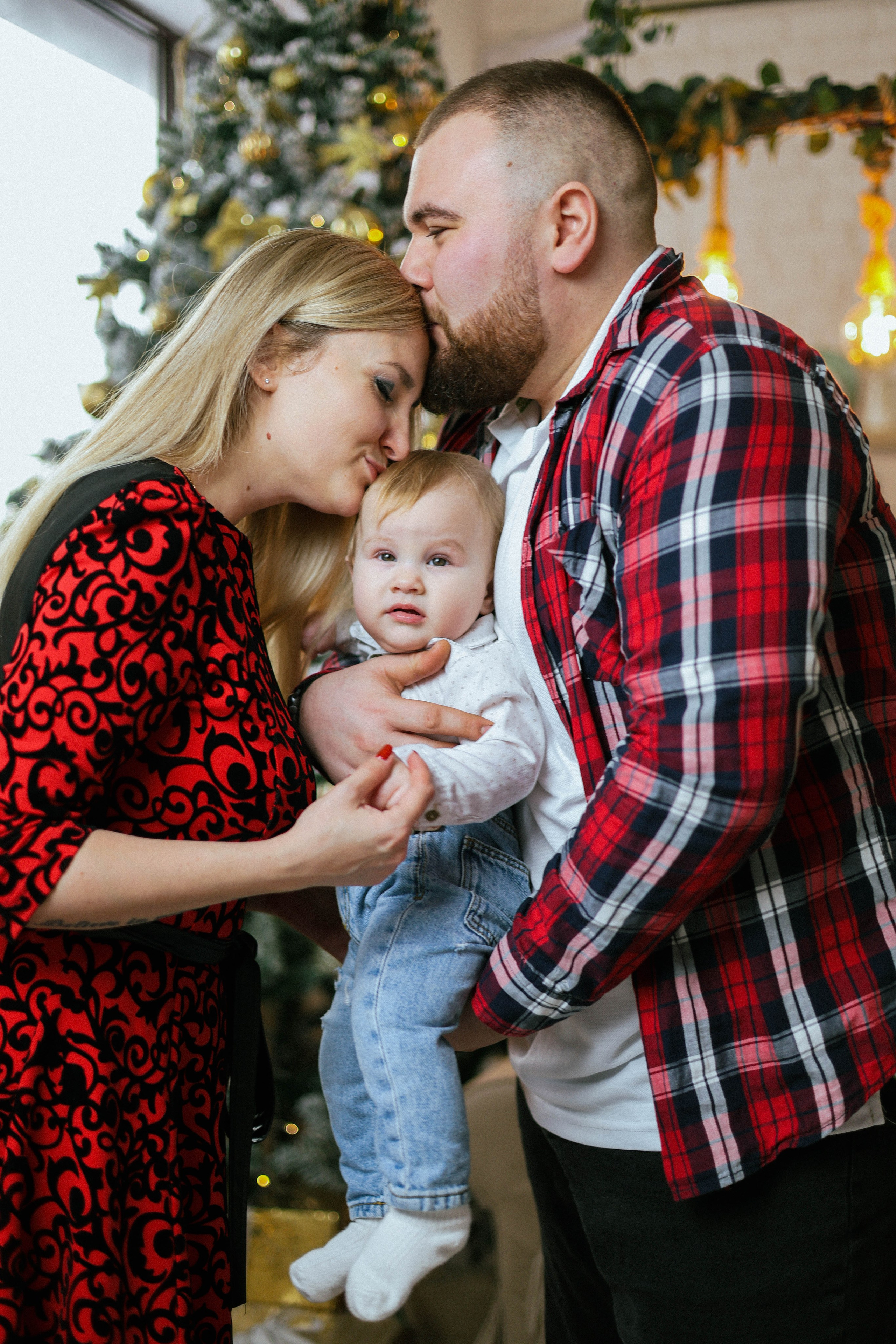 Новогодняя история «Валентина и ее семья». Фотограф в Москве Анастасия Калинина
