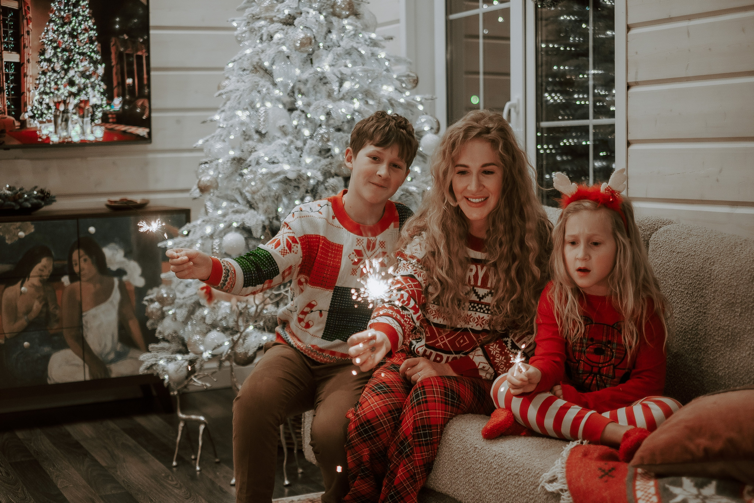 Семья в новый год. Фотограф Мария Хлебникова Санкт-Петербург Москва