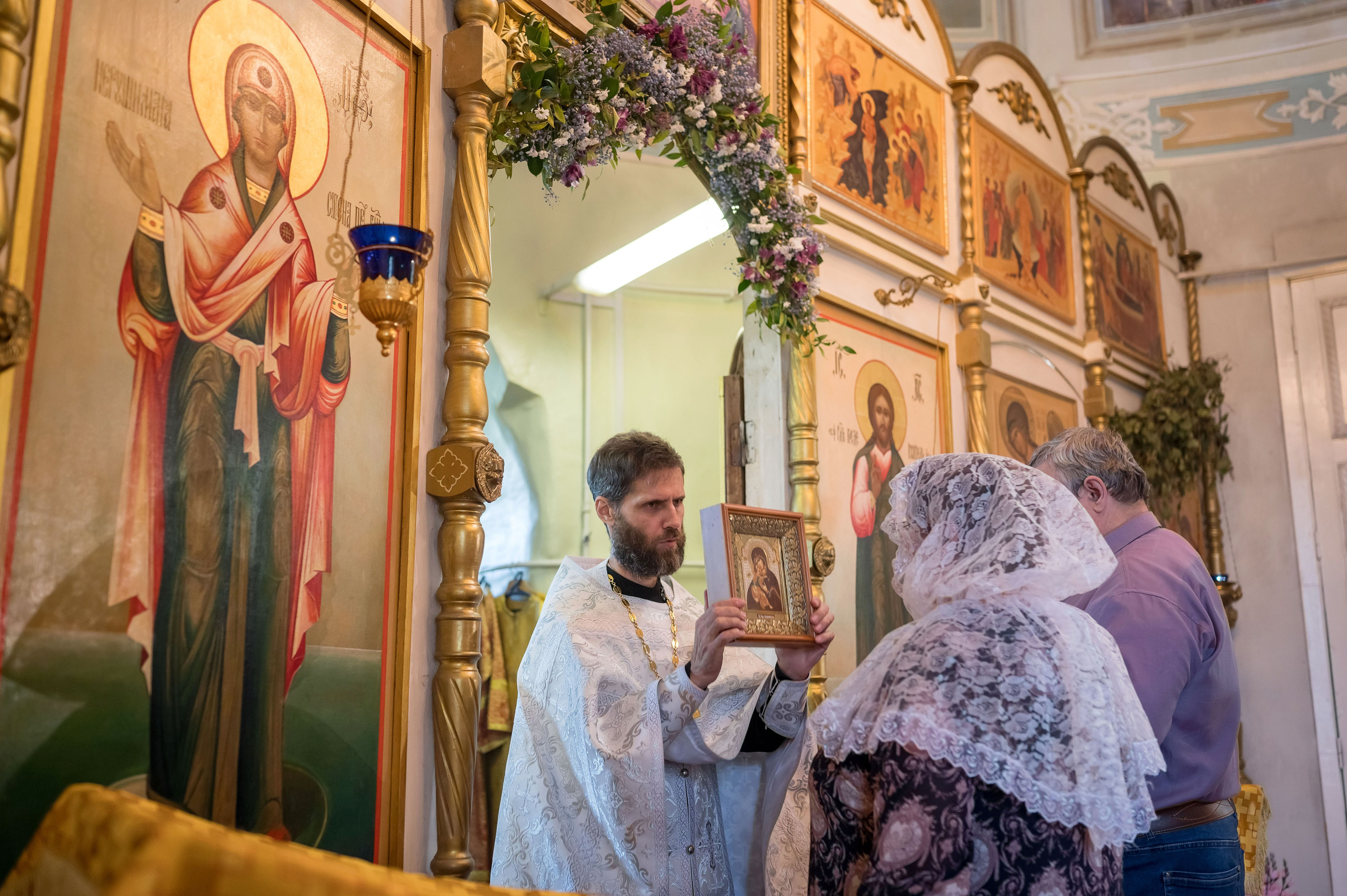 Венчание Алексея и Марины Успенский храм с. Константиново. Семейный фотограф в г. Воскресенск Наталия Молева
