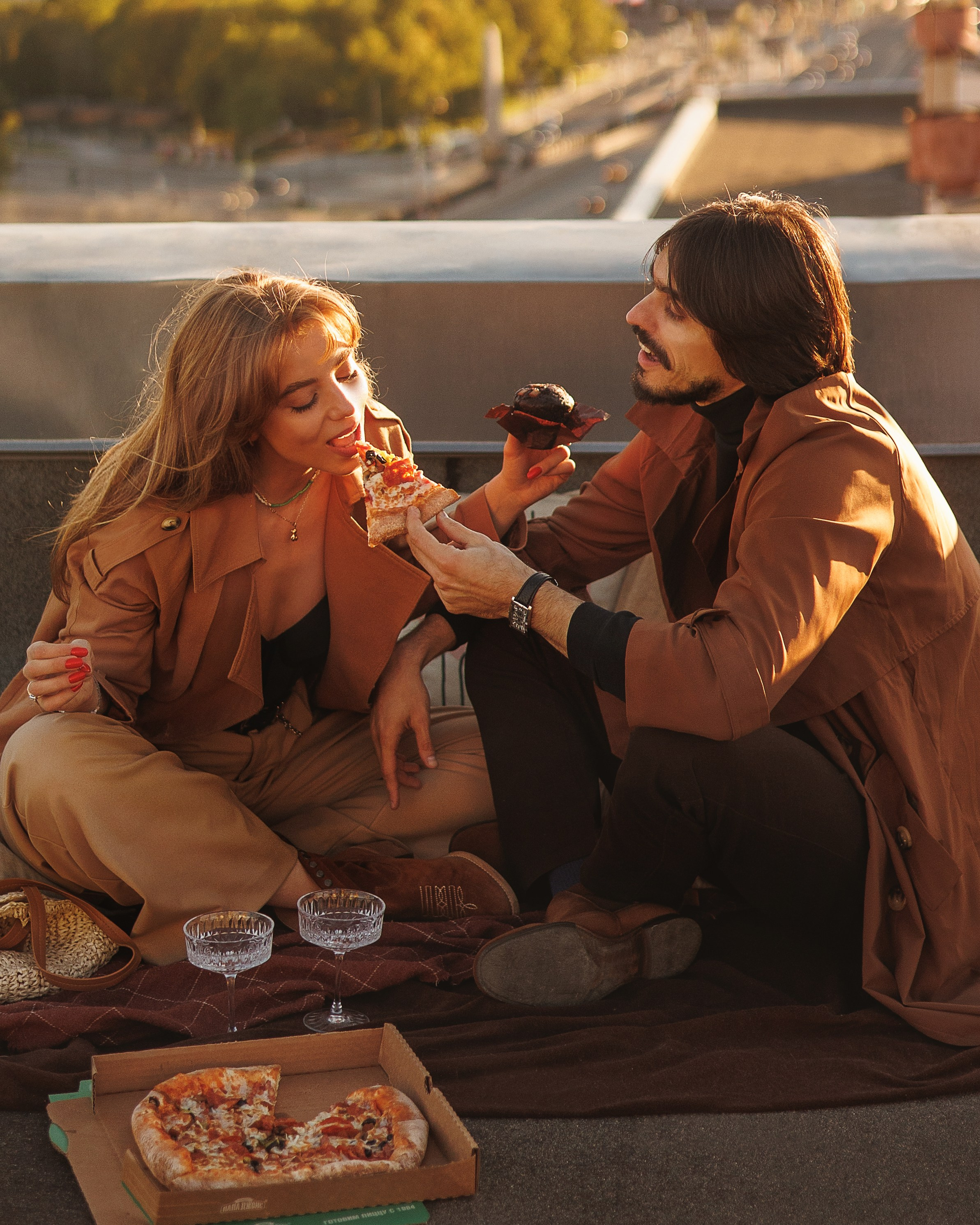 На крыше. Марковкина КрисТина