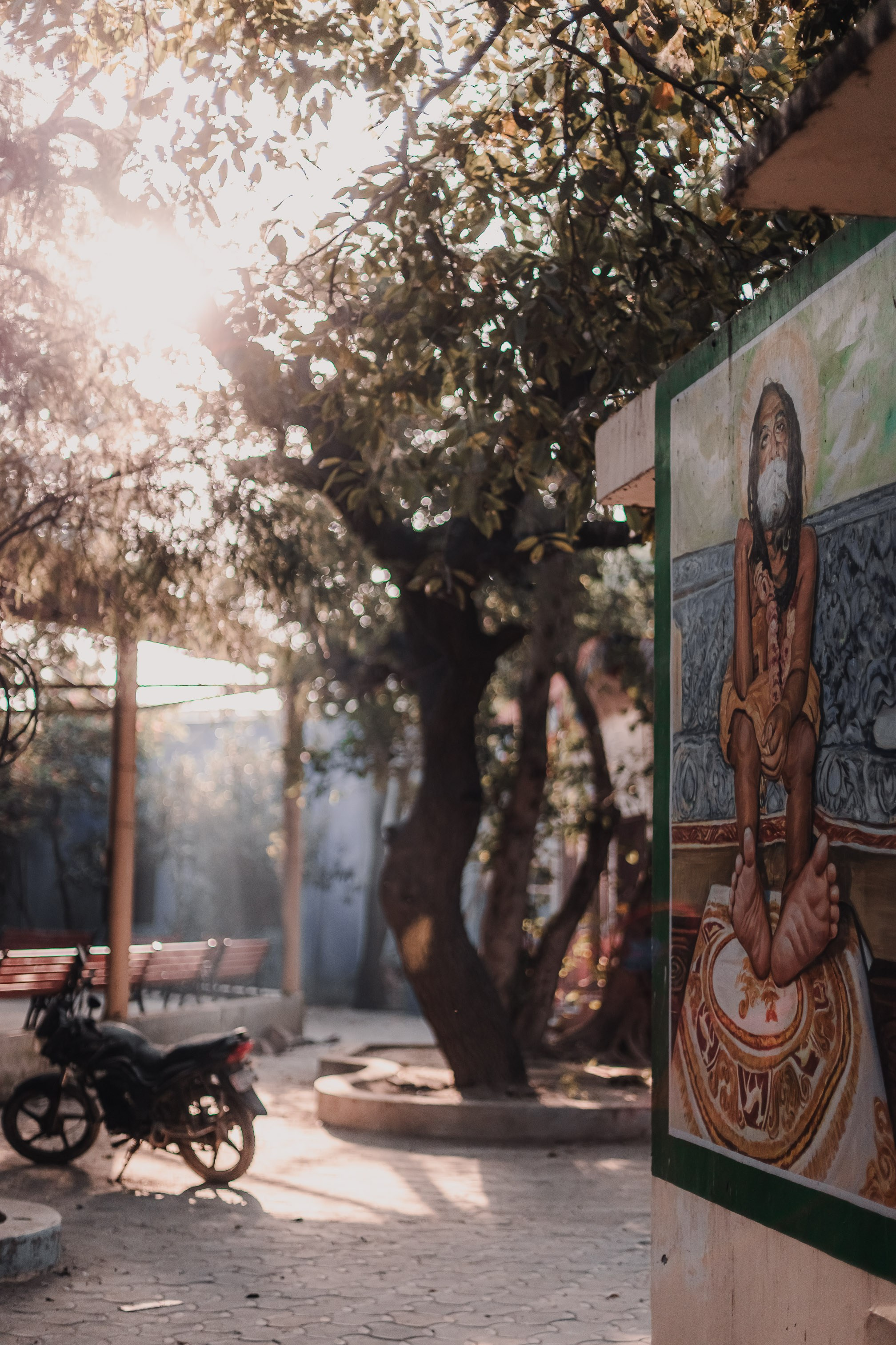 Devraha Baba Ji Ashram in Vrindavan. Мариам Багдасарян