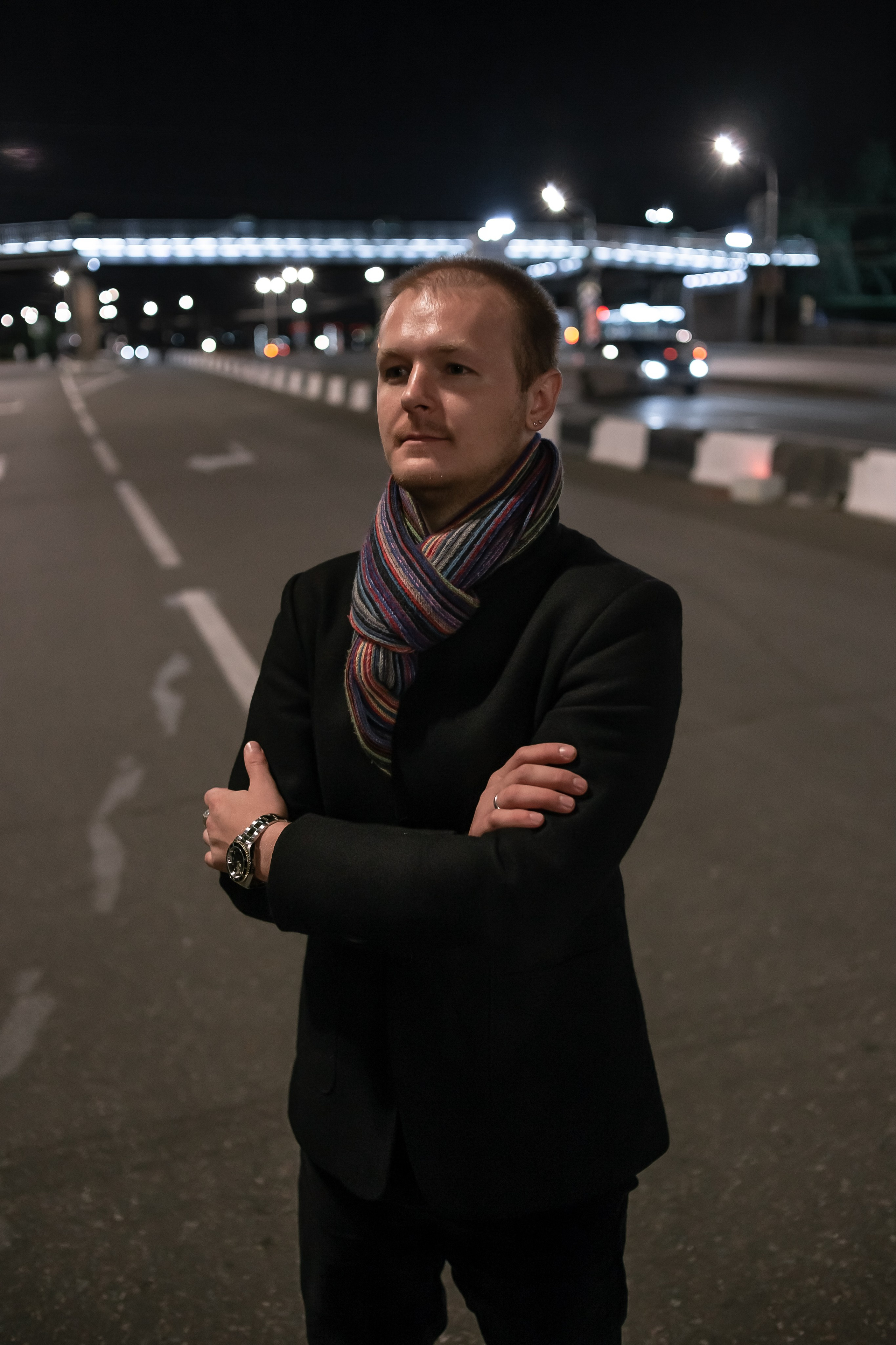 Ася и Влад. Ночная прогулка. Фотограф Регина Крикунова г. Красноярск