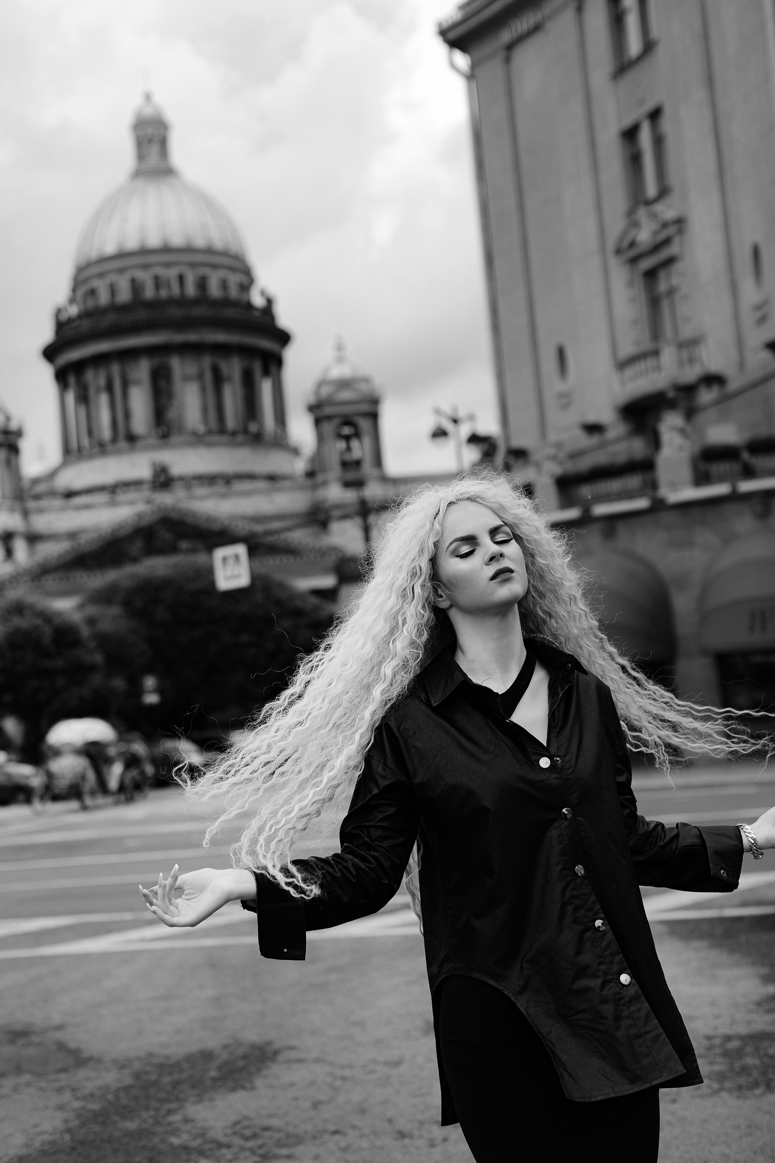 Прогулочная фотосессия в Питере с Ариной