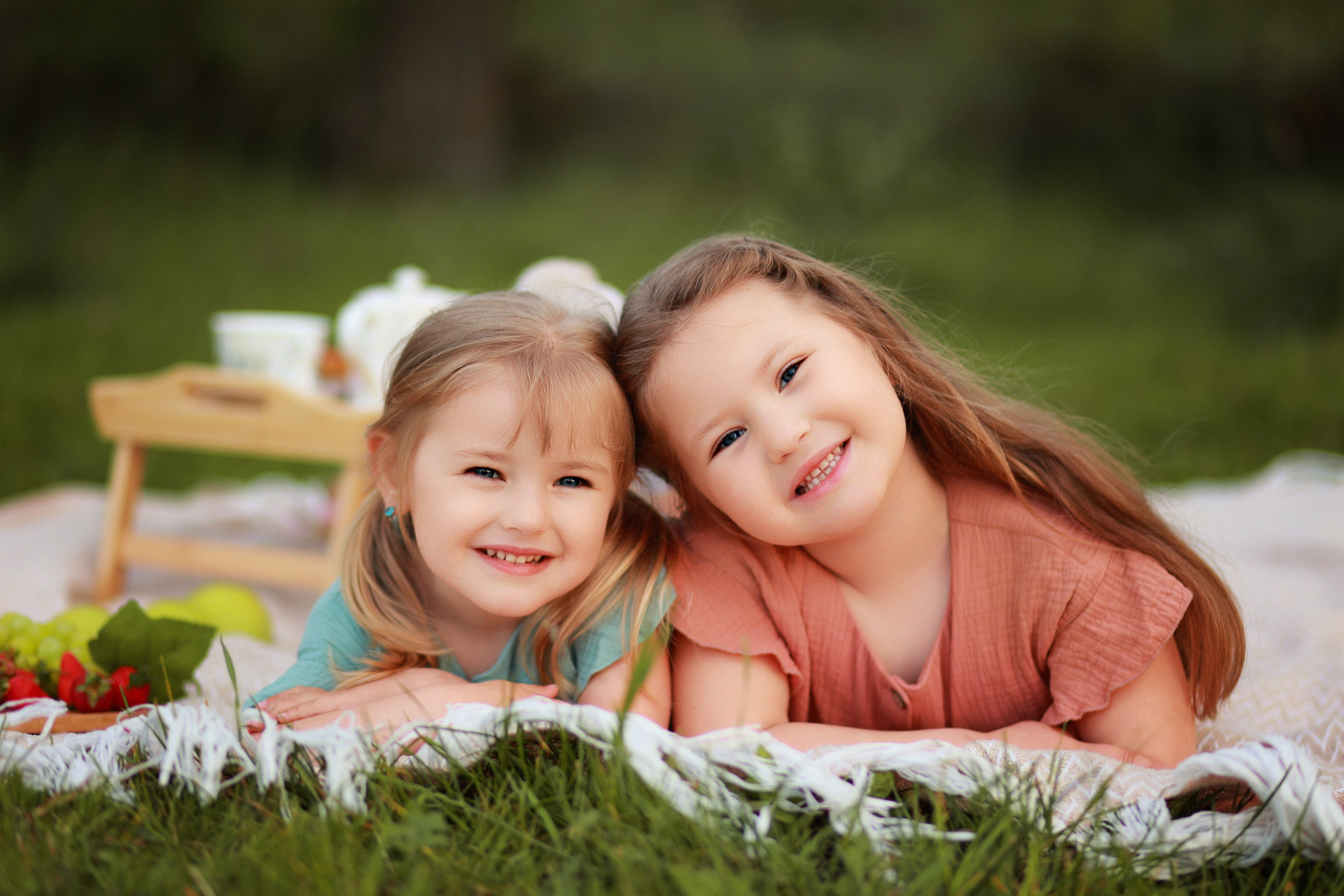 Чаепитие в парке. Детский семейный фотограф Краснодар