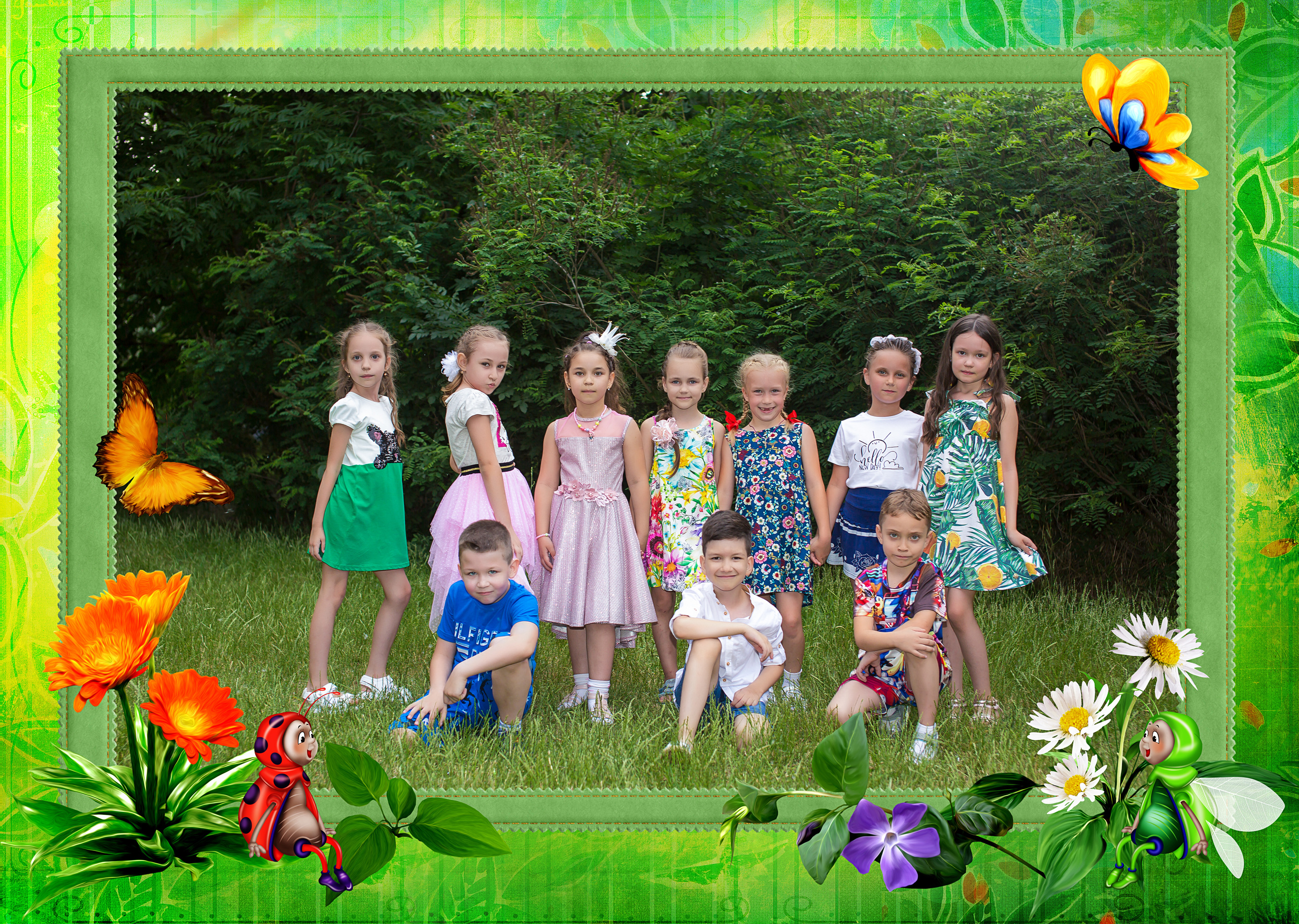 Выпускной Альбом для детского сада. Свадебный и семейный фотограф/видеограф в Краснодаре Наталья Осинская