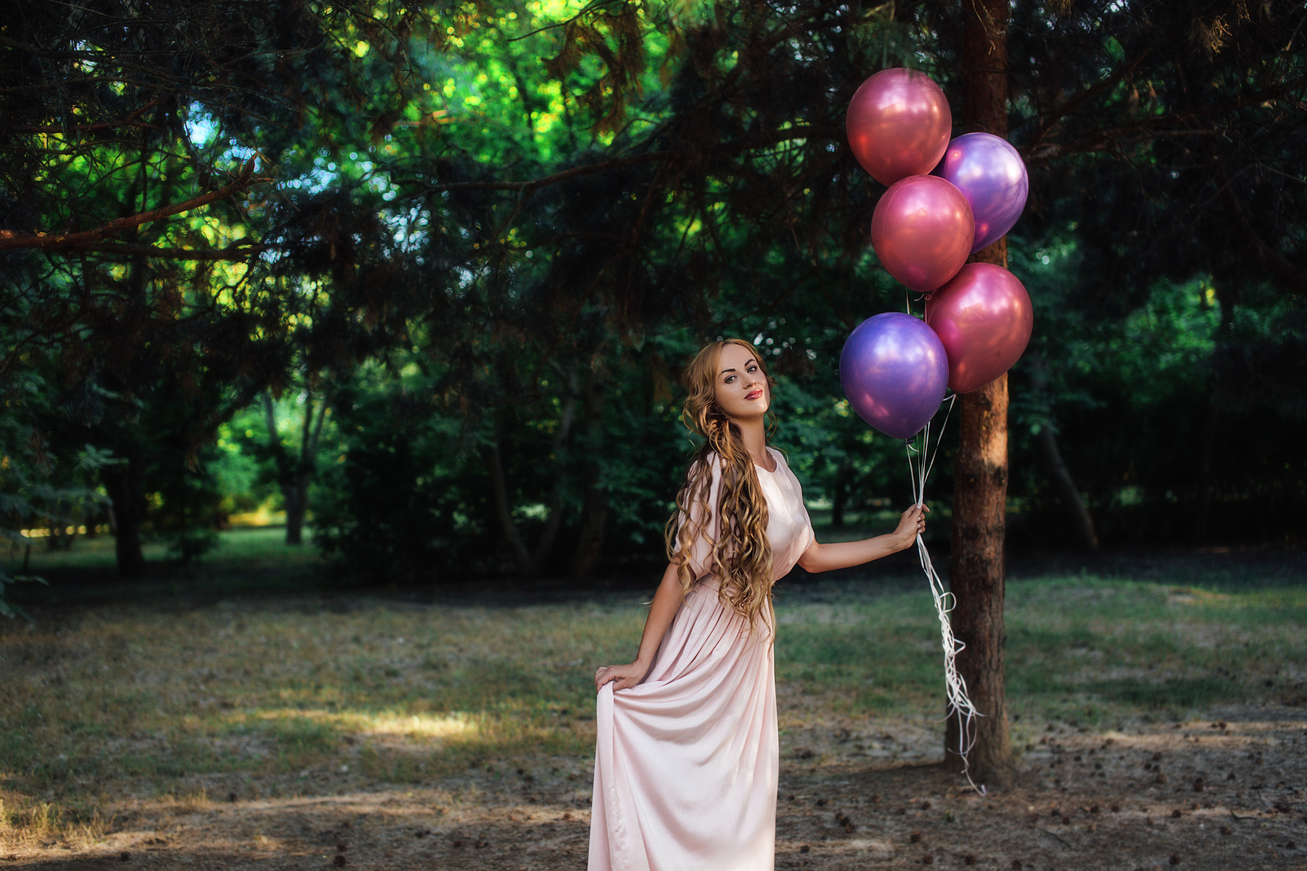 Анюта в Рождественском парке. Свадебный и семейный фотограф/видеограф в Краснодаре Наталья Осинская
