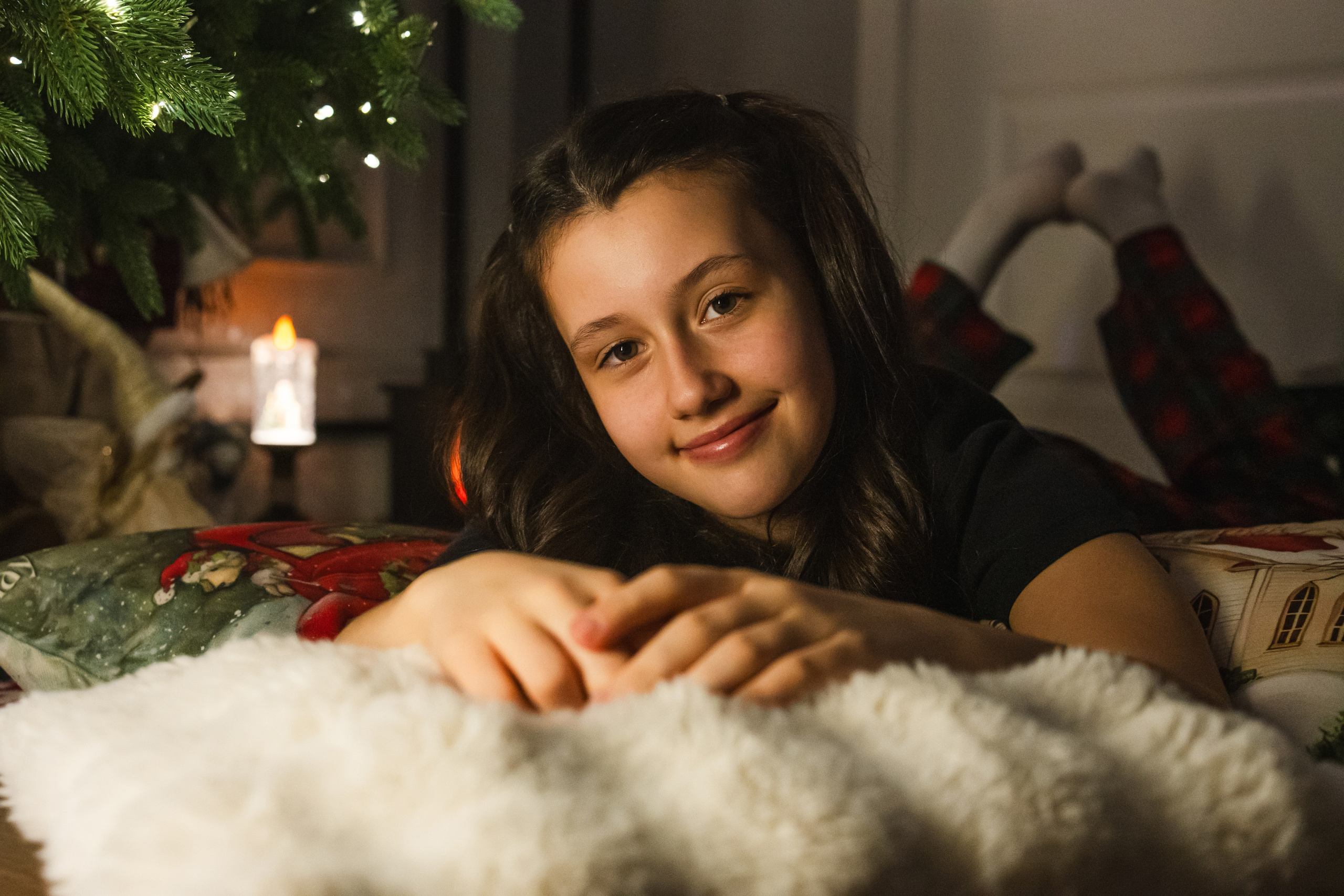 Семейная новогодняя съемка Яны