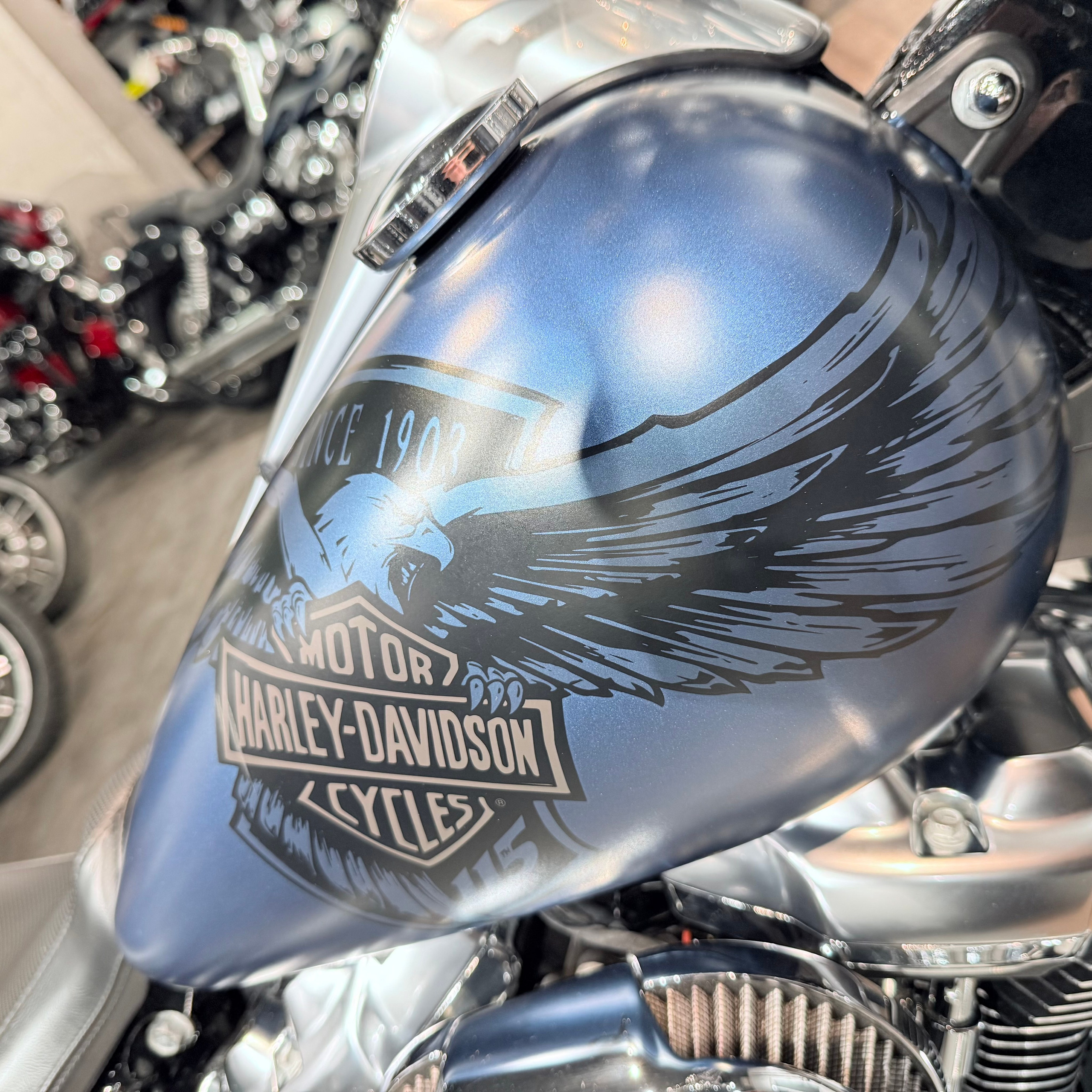 2018 Fat Boy 114 Bluе Dеnim 115 Yеars. Hello Davidson, Москва. Только хорошие мотоциклы…