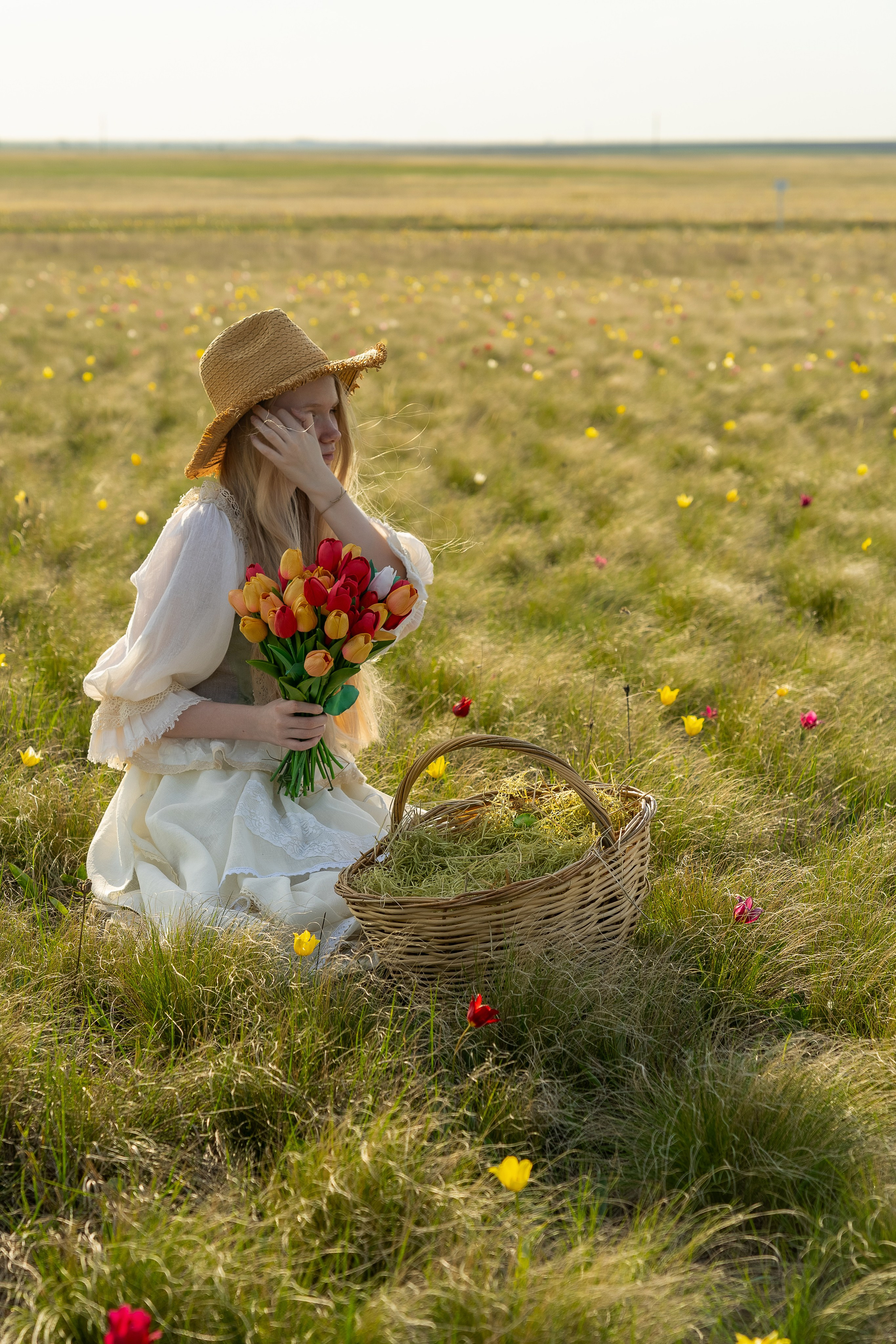 Фотосессия в поле. Фотограф Саратов/Энгельс