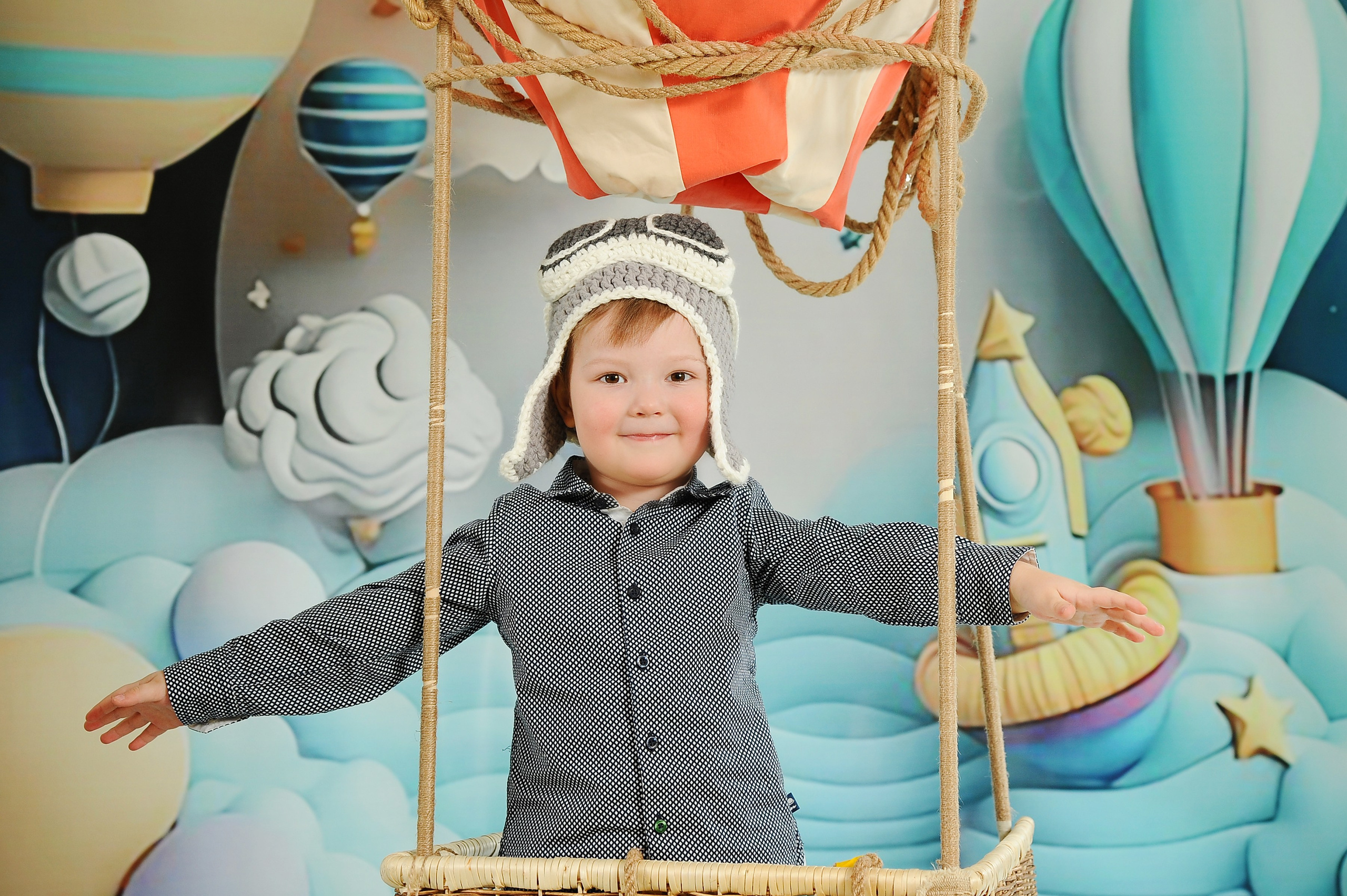 Аэро 25. Новогодний лес