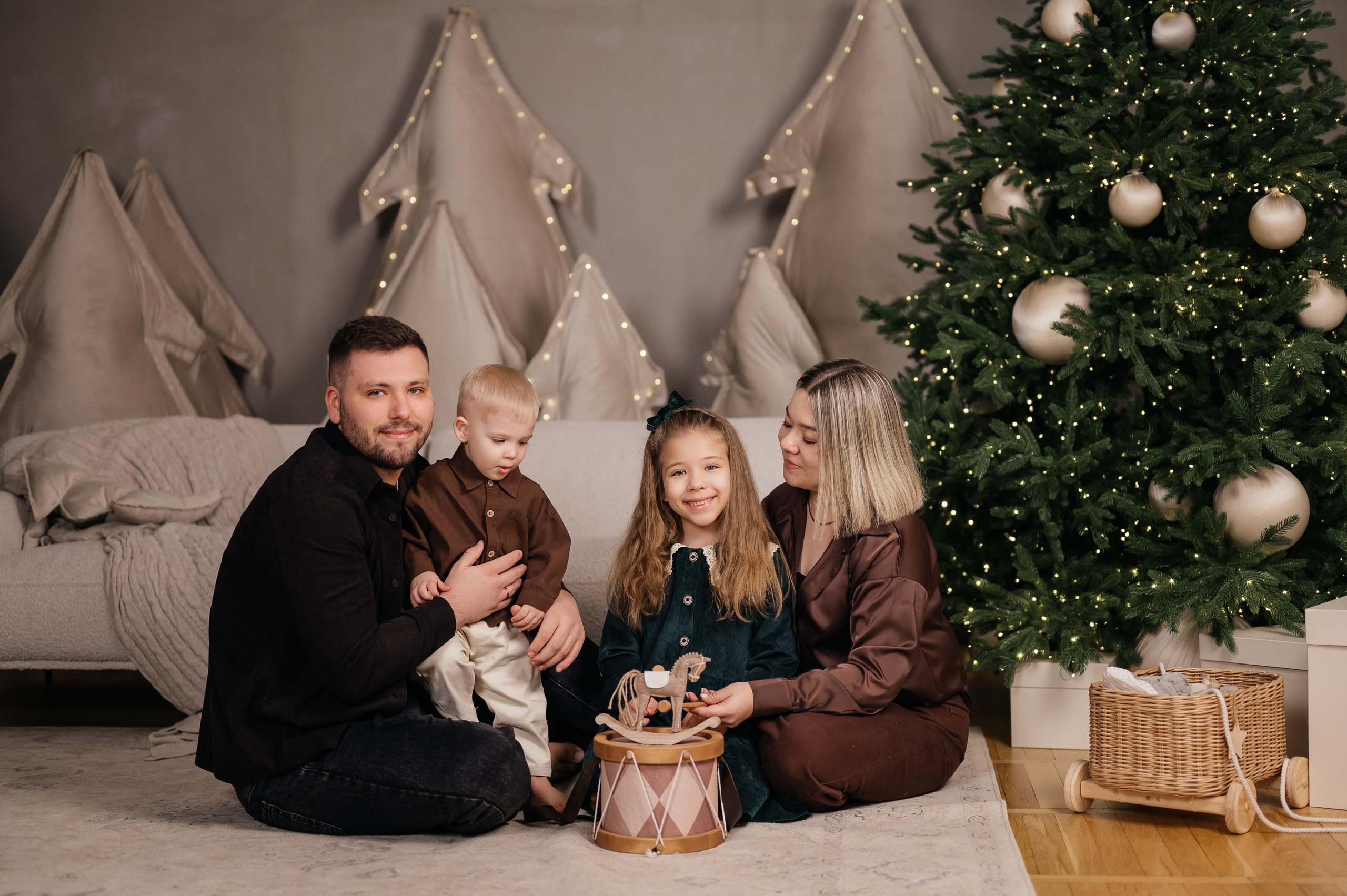 Новогодняя фотосессия. Свадебный и семейный фотограф в Краснодаре Алина Мельник