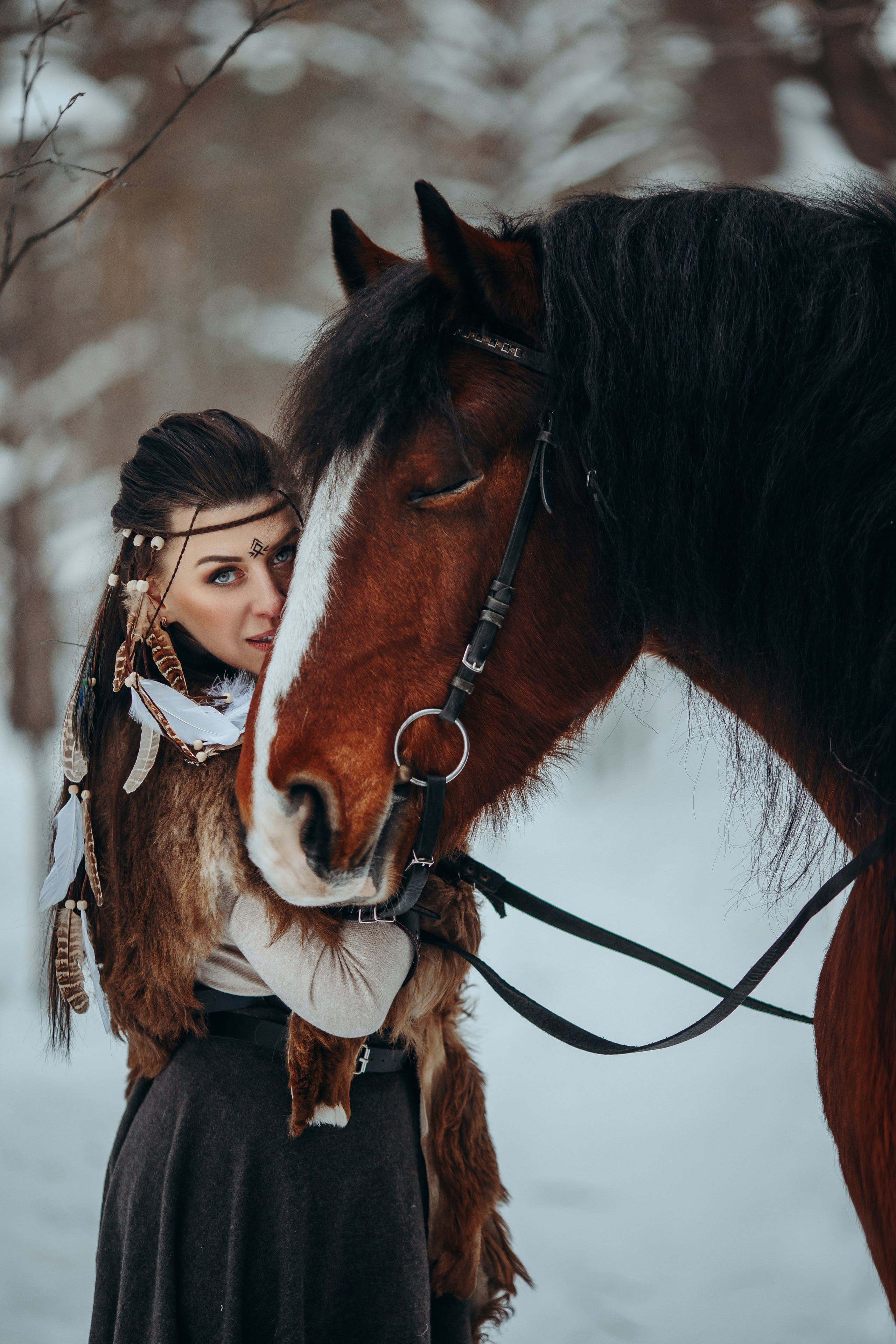Викинги. Анна Молчанова конный фотограф в Тюмени | фотосессии с лошадьми Тюмень