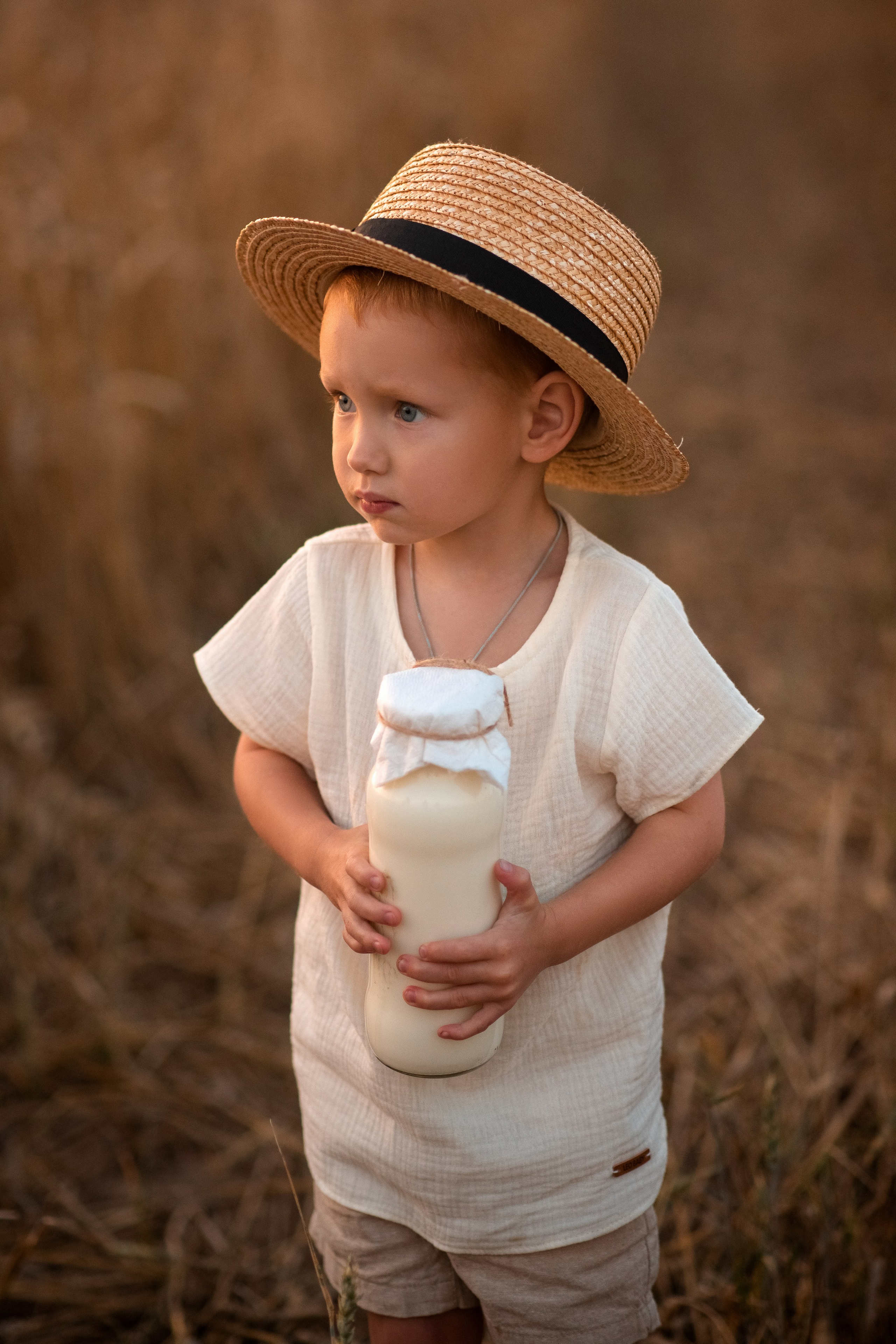 Семейная фотосессия в пшеничном поле. Семейный и детский фотограф в Туле Светлана Воронкова