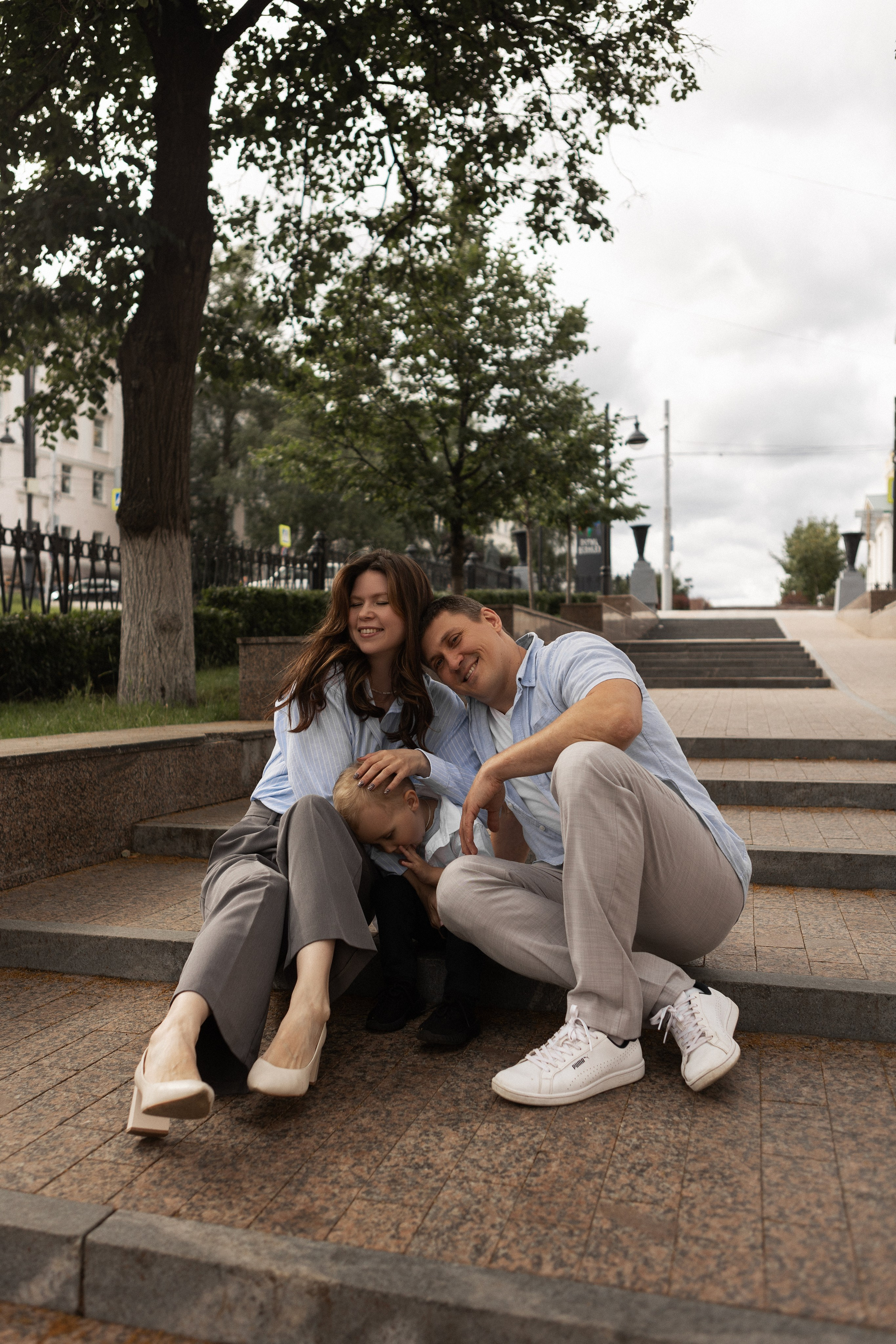 Евгения, Артем и Антон. Фотограф Алина Кучумова