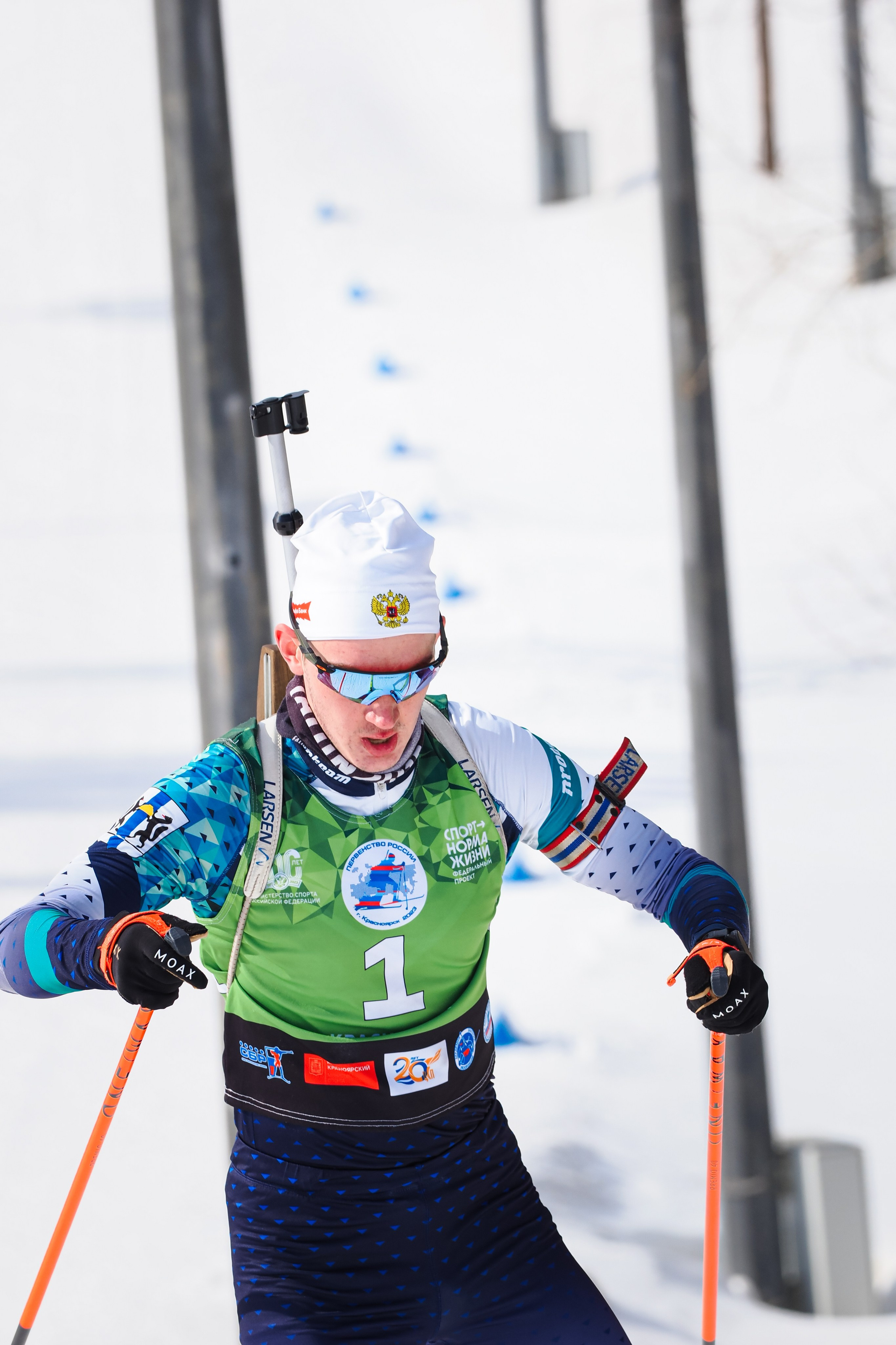 Биатлон / Первенство России. Репортажный фотограф Алексей Козьмин
