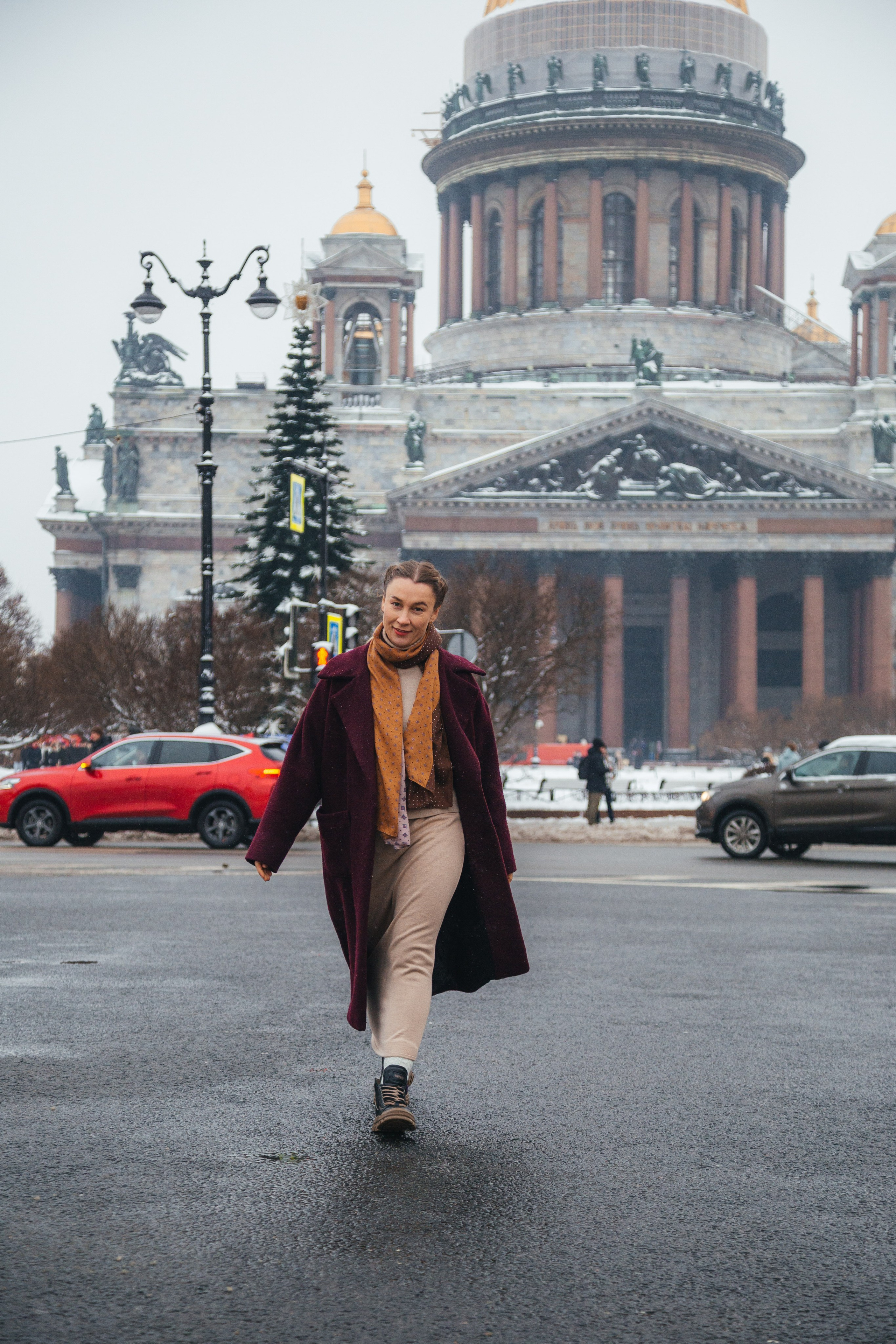 Зимний Петерург. Семейный фотограф Любовь Саркеева