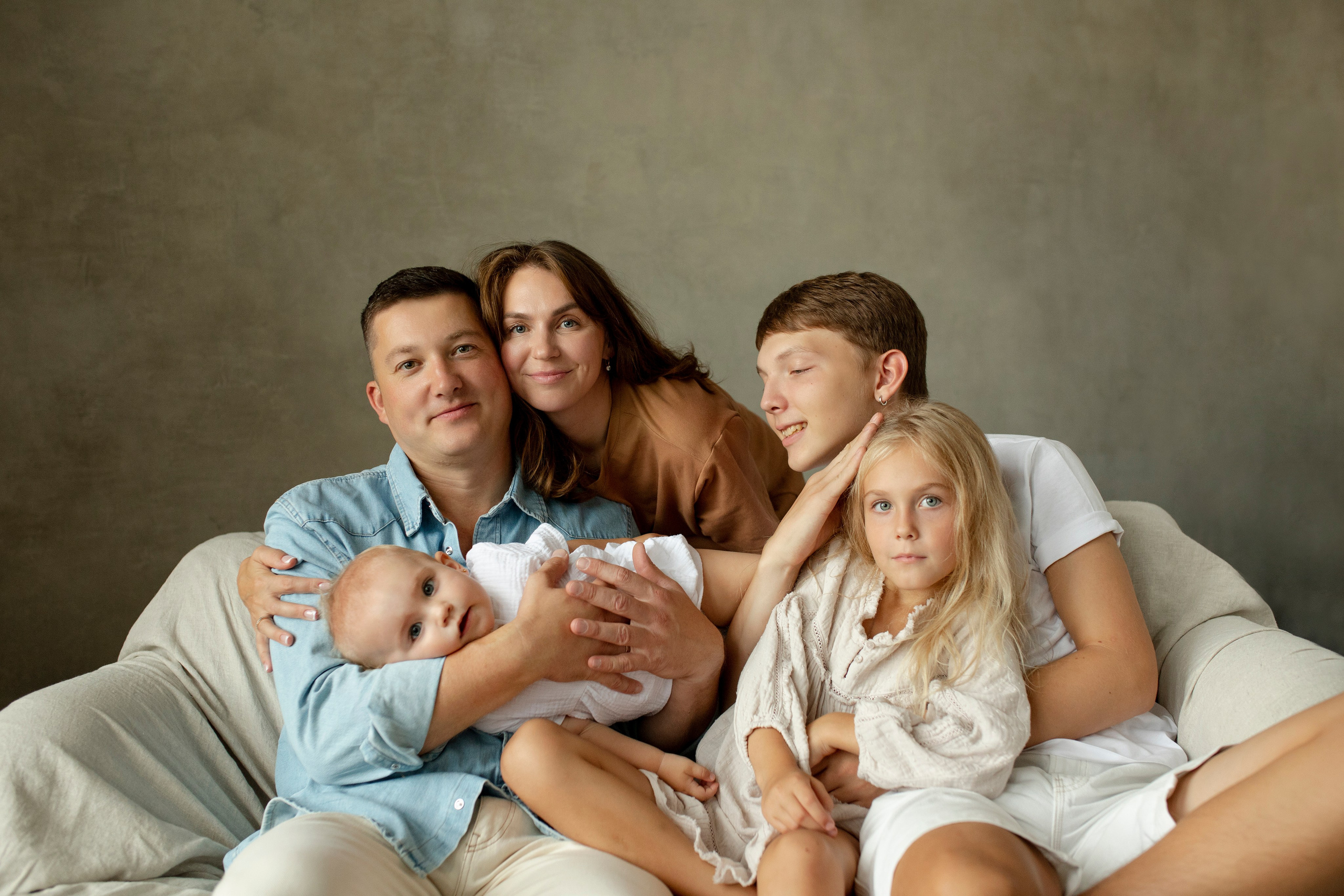 Моряна, Кирилл, Тимур, Злата, Рада