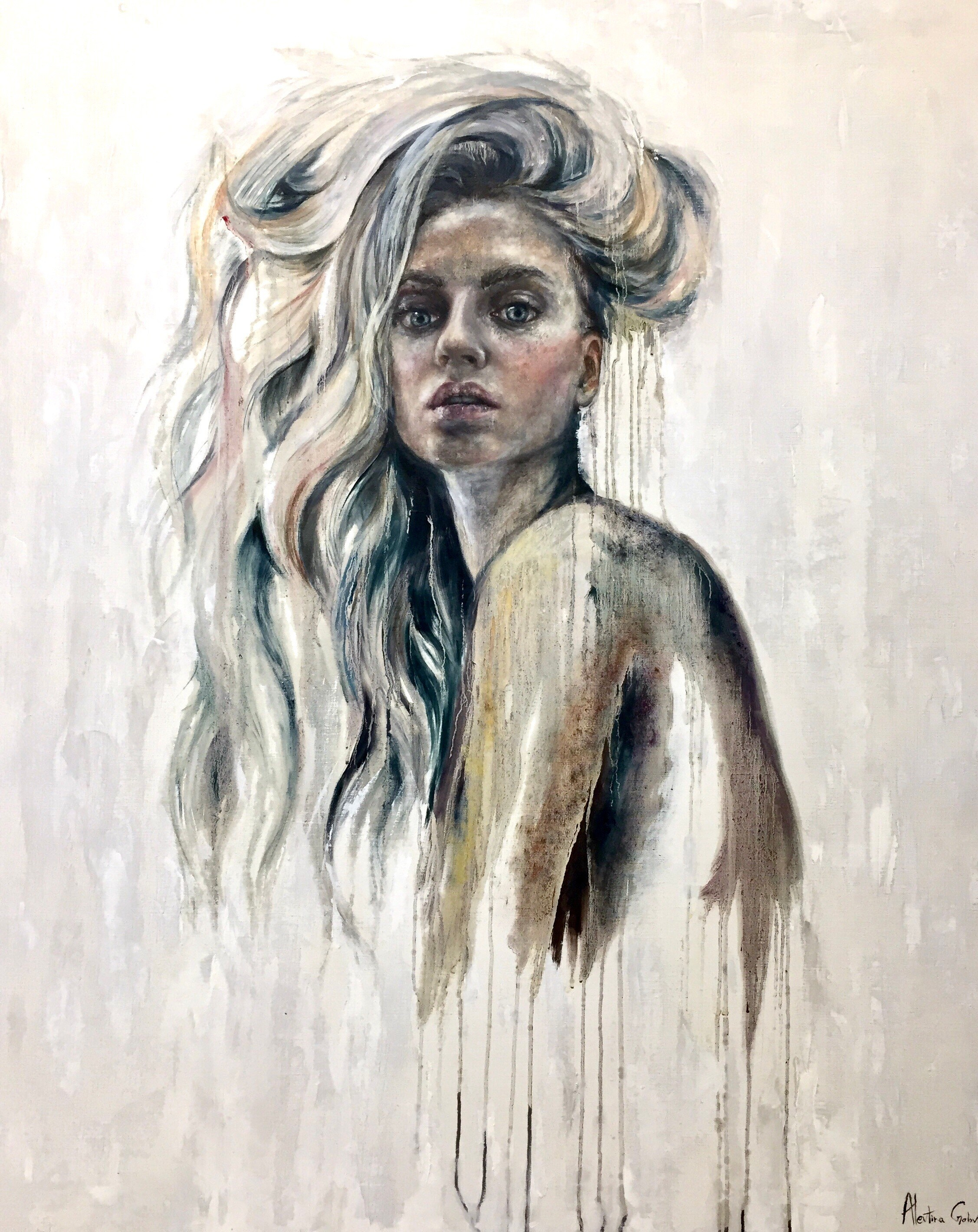 Fine Art. Portrait Artist and Illustrator Alevtina Golovin