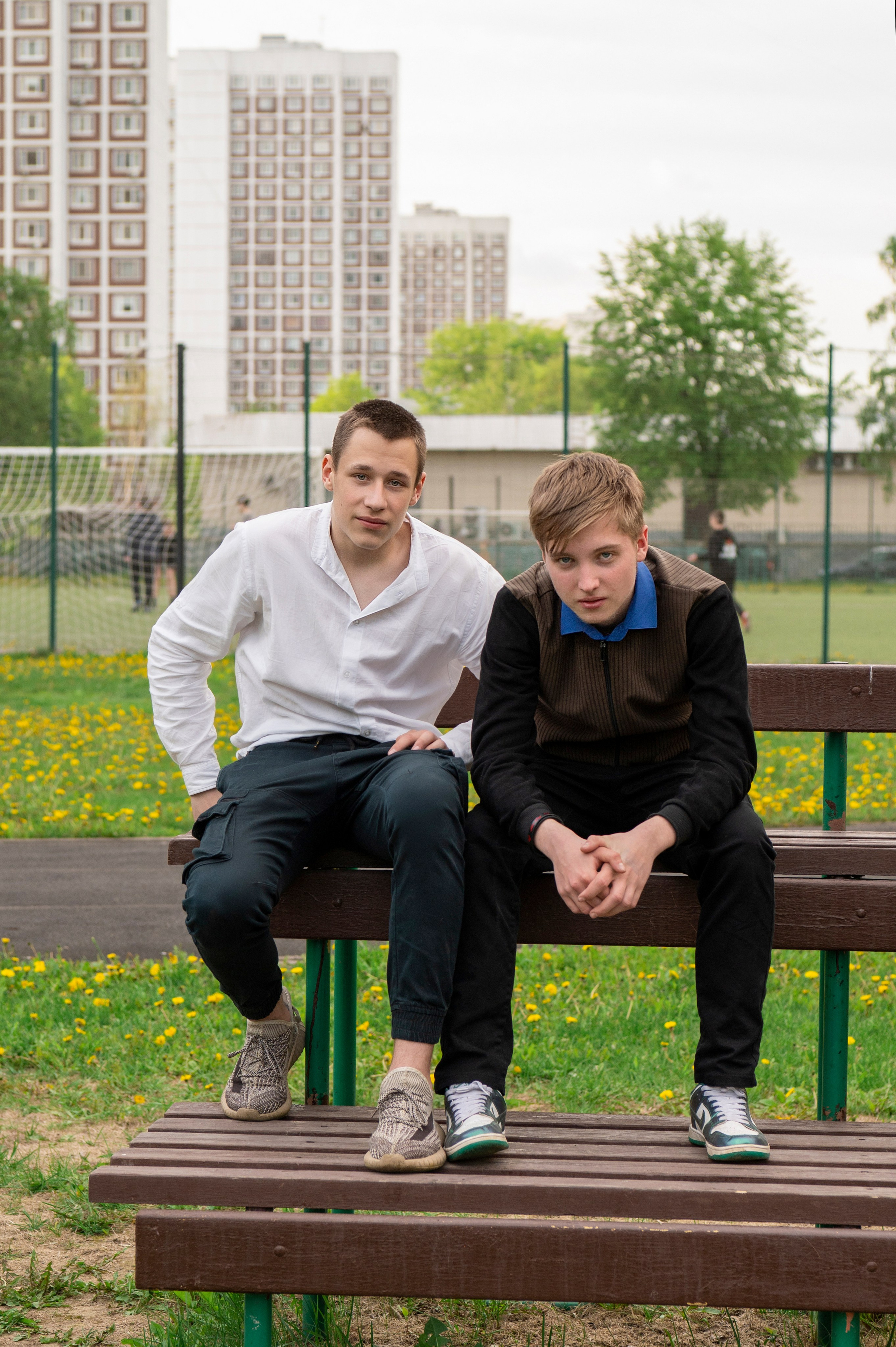 Весенняя фотосессия Школа 953. Детский и семейный фотограф г. Москва Оксана Катаджи