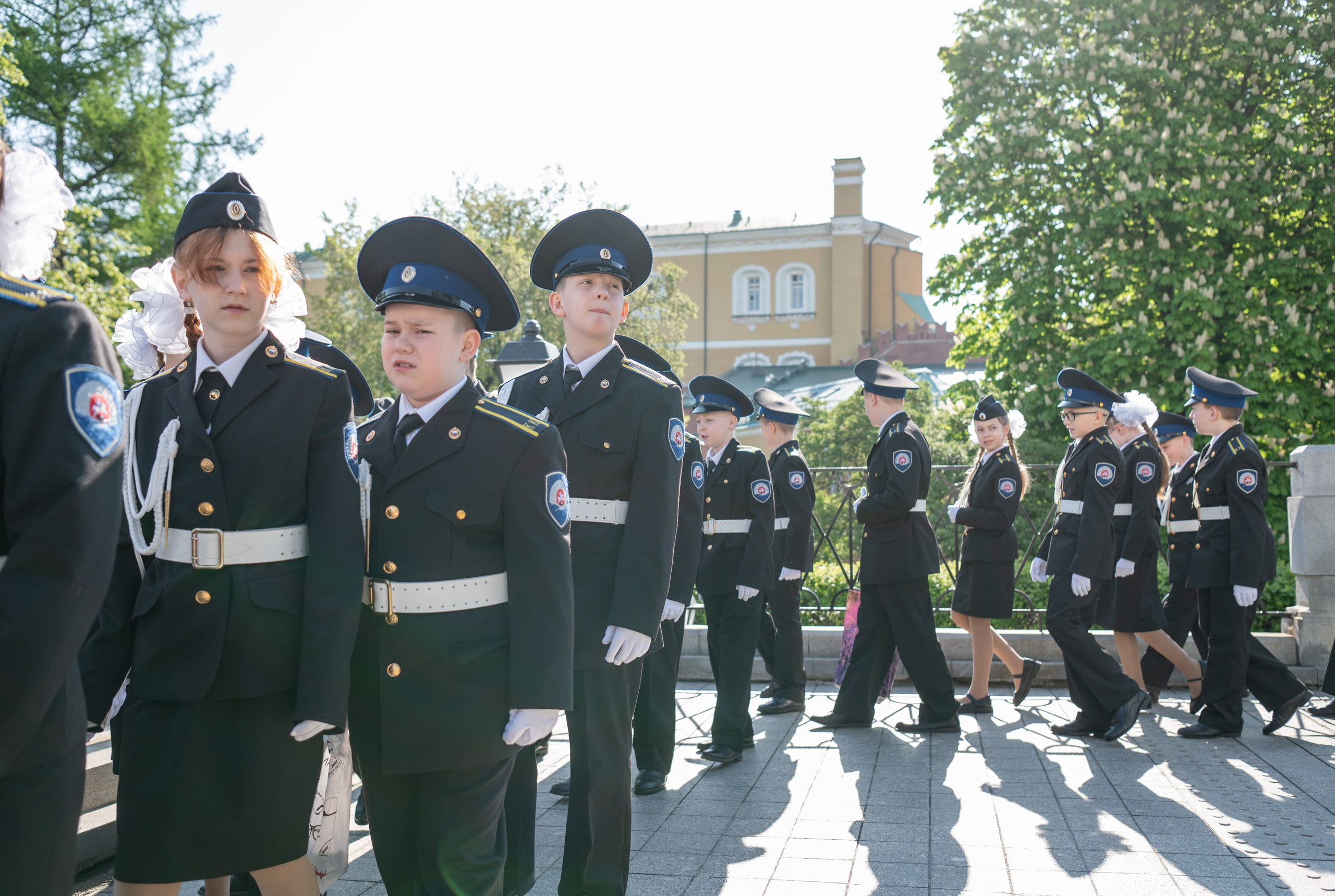 Фотосессия Присяги кадетов «Школа 1231 им. В. Д. Поленова». Детский и семейный фотограф г. Москва Оксана Катаджи