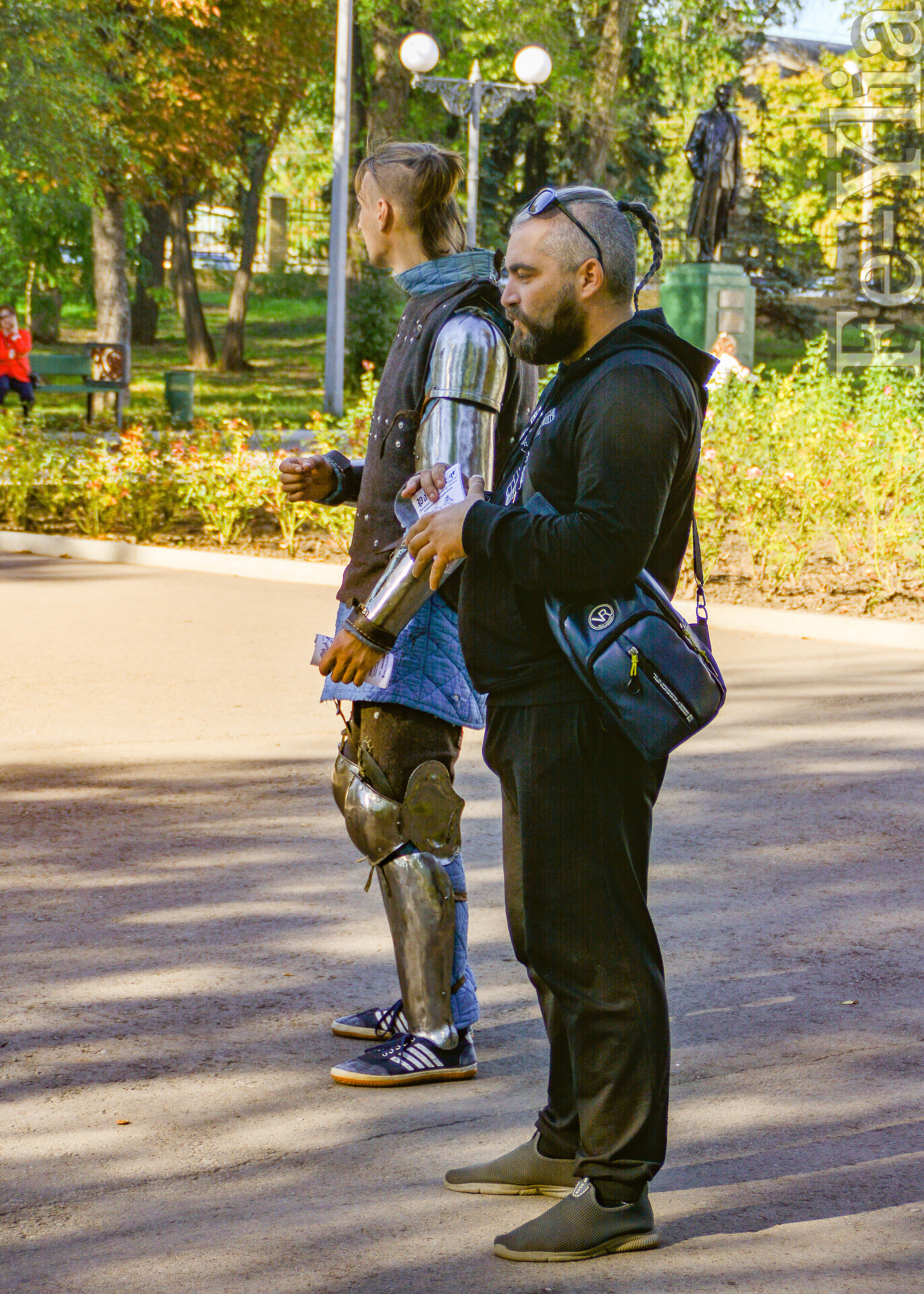 Клуб современного мечевого боя в парке, Луганск. Фотограф в РФ и ЛНР Юлия Федосеева