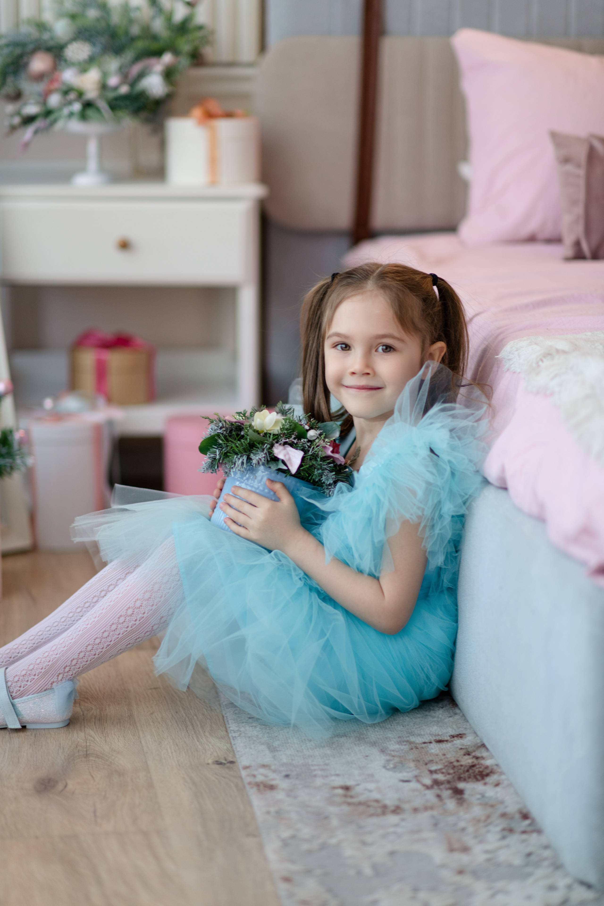 Новогодняя фотосессия для чудесной семьи. Свадебный и семейный фотограф в Санкт-Петербурге Олеся Еремеева