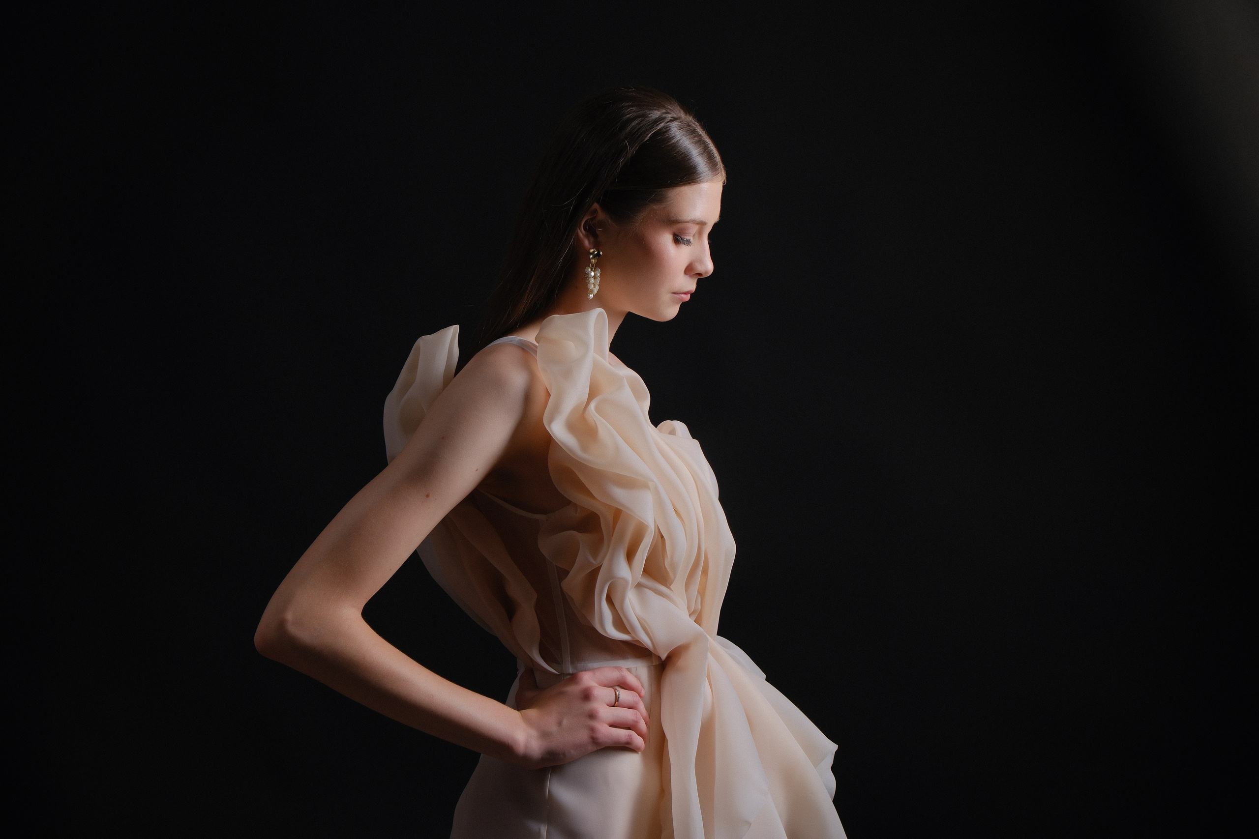 Студийная фотосессия платьев. Свадебный Фотограф в Нижнекамск Татарстан Максим Липин