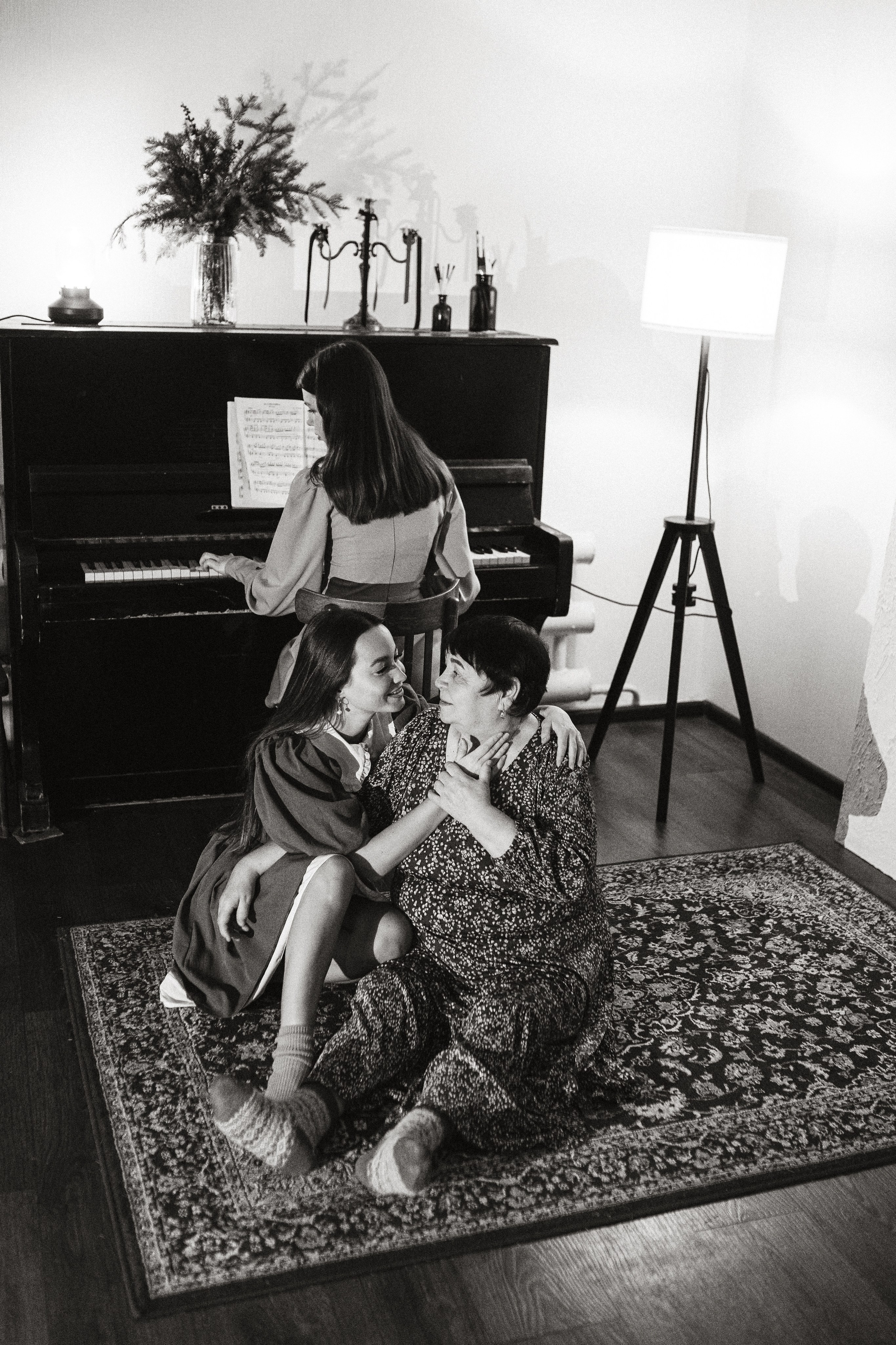 С бабушкой. Лайфстайл фотограф в Чебоксарах и Санкт-Петербурге Тоня Бекнёва