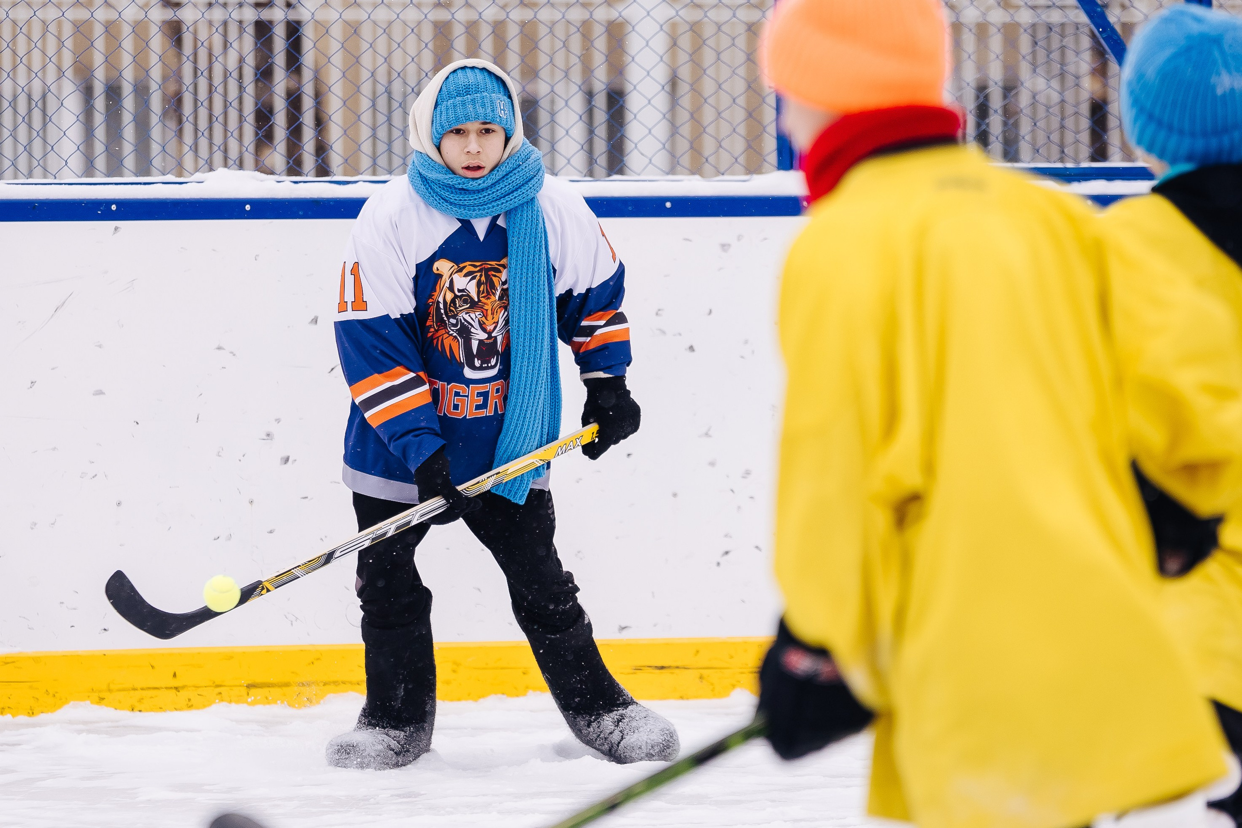 Хоккей на валенках // 22.02.25. Денис Прохоров Фотограф в г. Магнитогорск