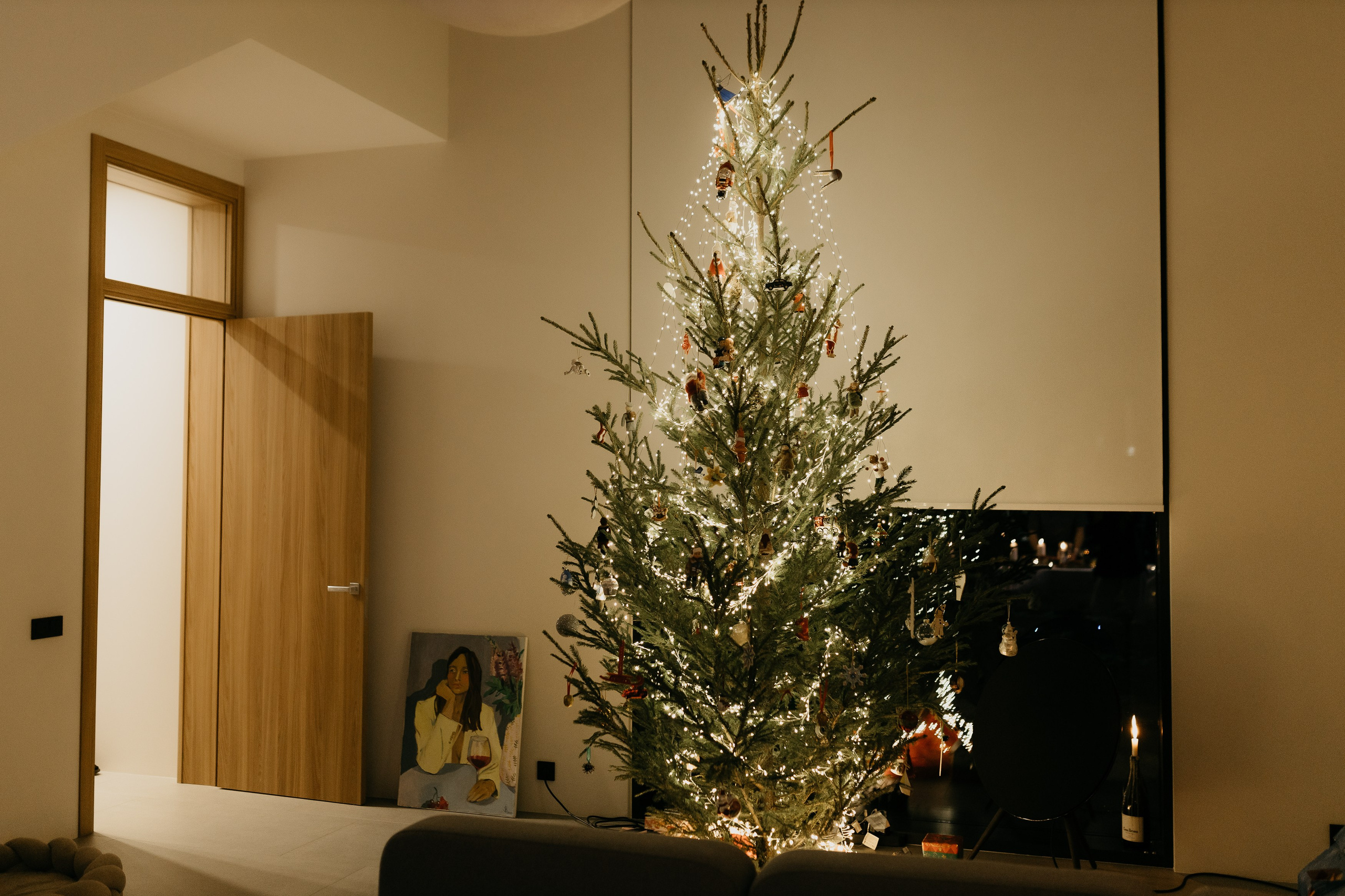 Новогодний семейный ужин. Семейный фотограф Маша Тимофеева | Москва