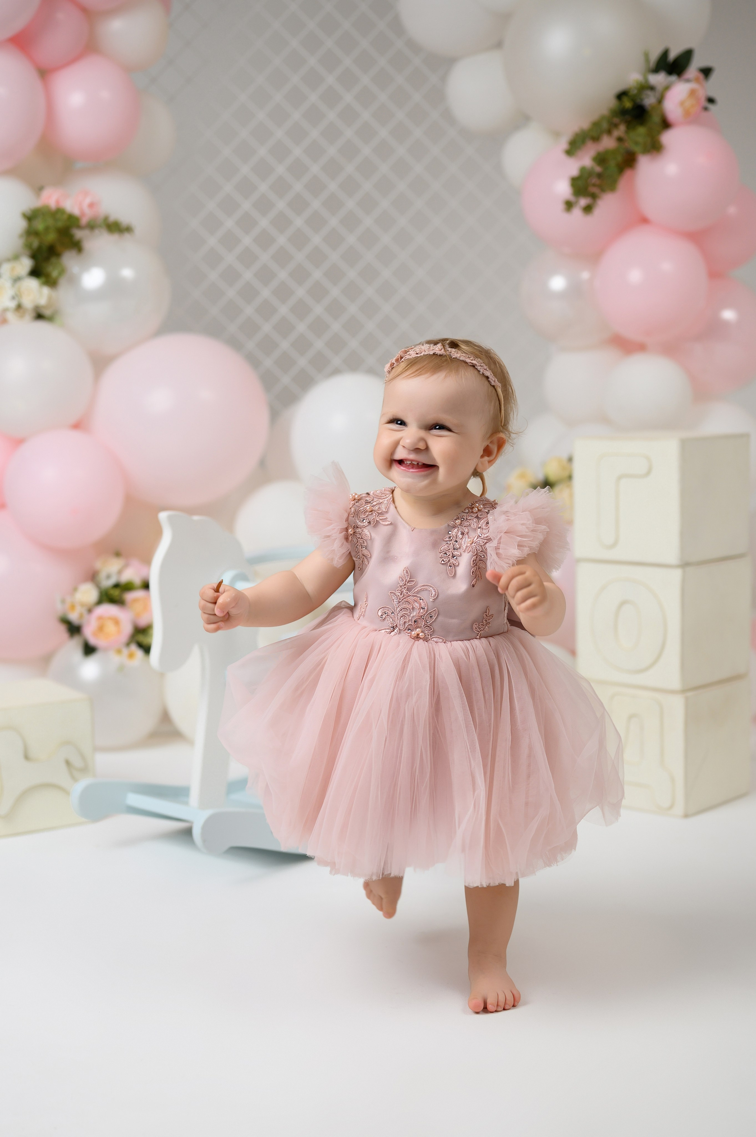 Платье 1 годик, размер 74-80 см. Детская и семейная фотостудия в Калининграде