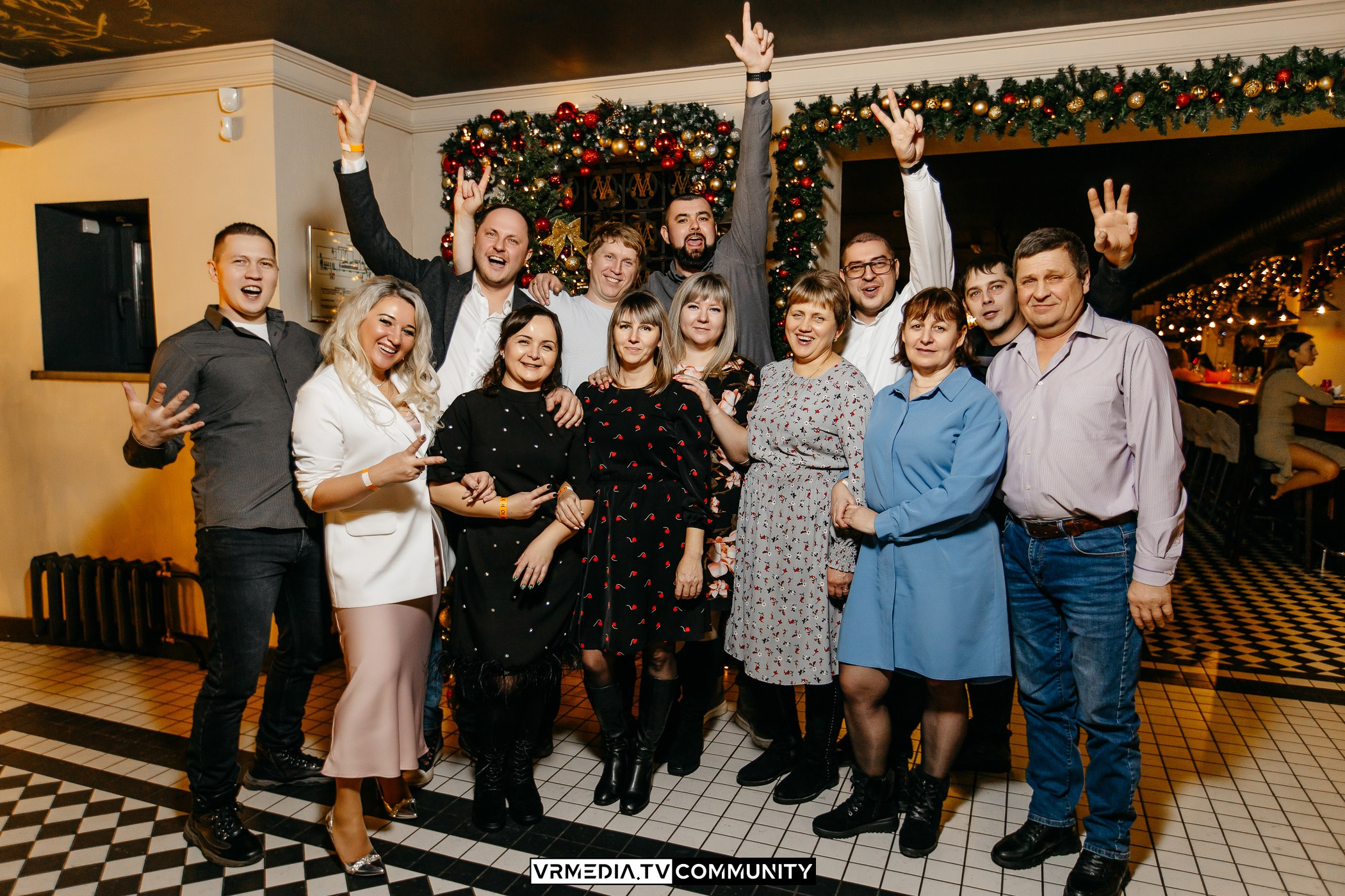 Новогодний вечер в ресторане «Мюнхен»