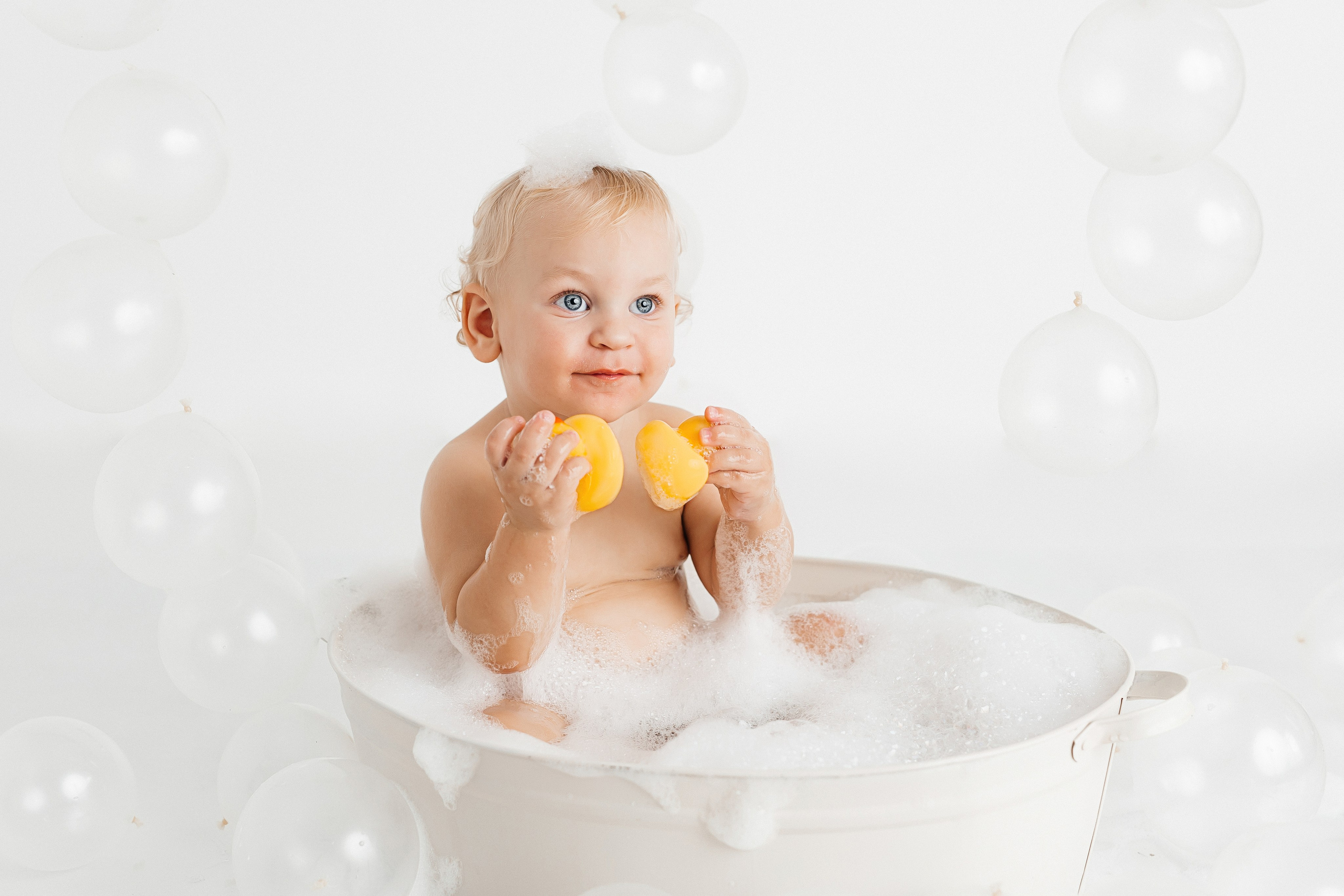 Ванночки годик. Профессиональная детская и семейная фотостудия в Краснодаре