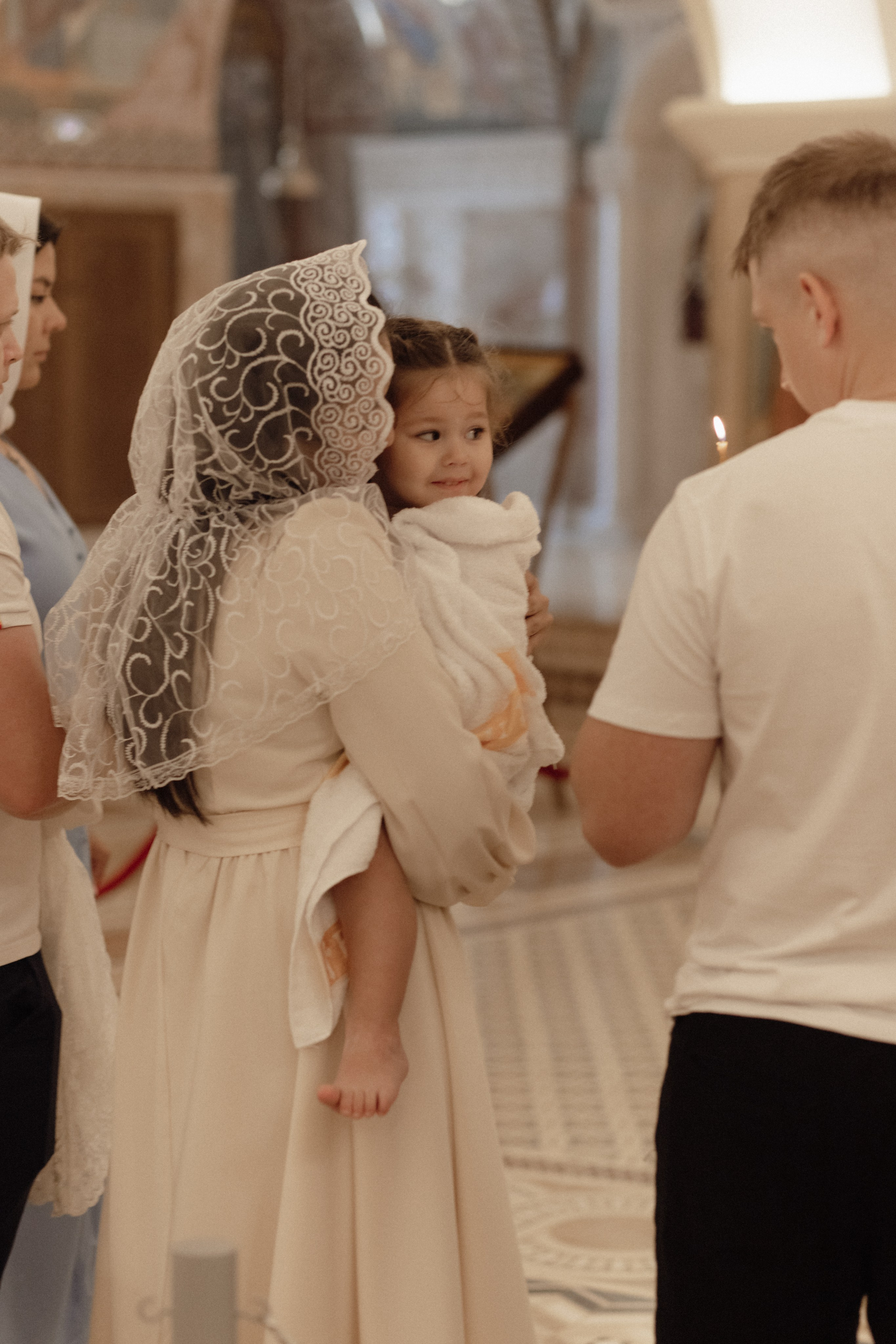 Крещение Киры. Семейный и свадебный фотограф в Челябинске Мария Леонтьева