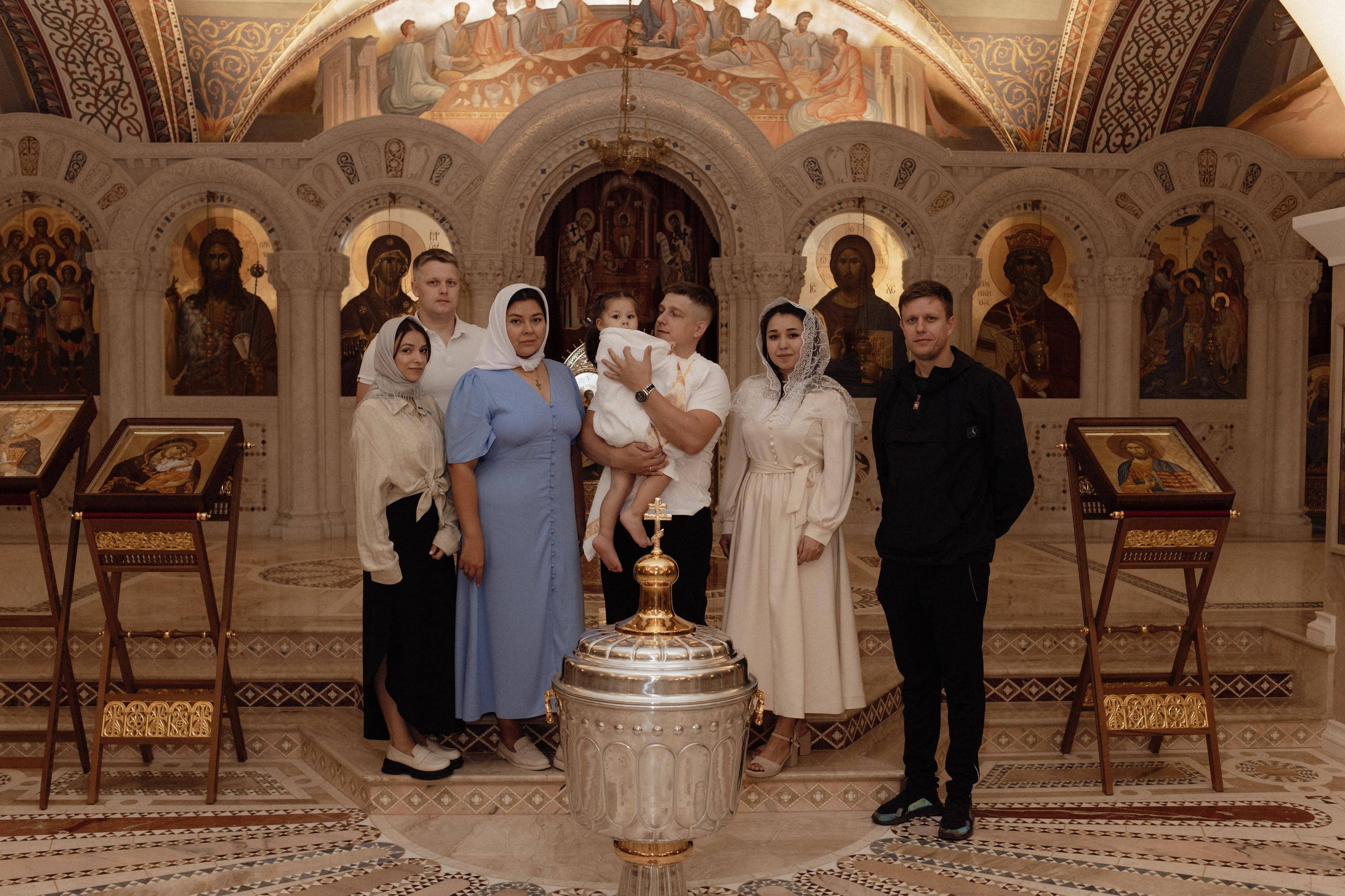 Крещение Киры. Семейный и свадебный фотограф в Челябинске Мария Леонтьева