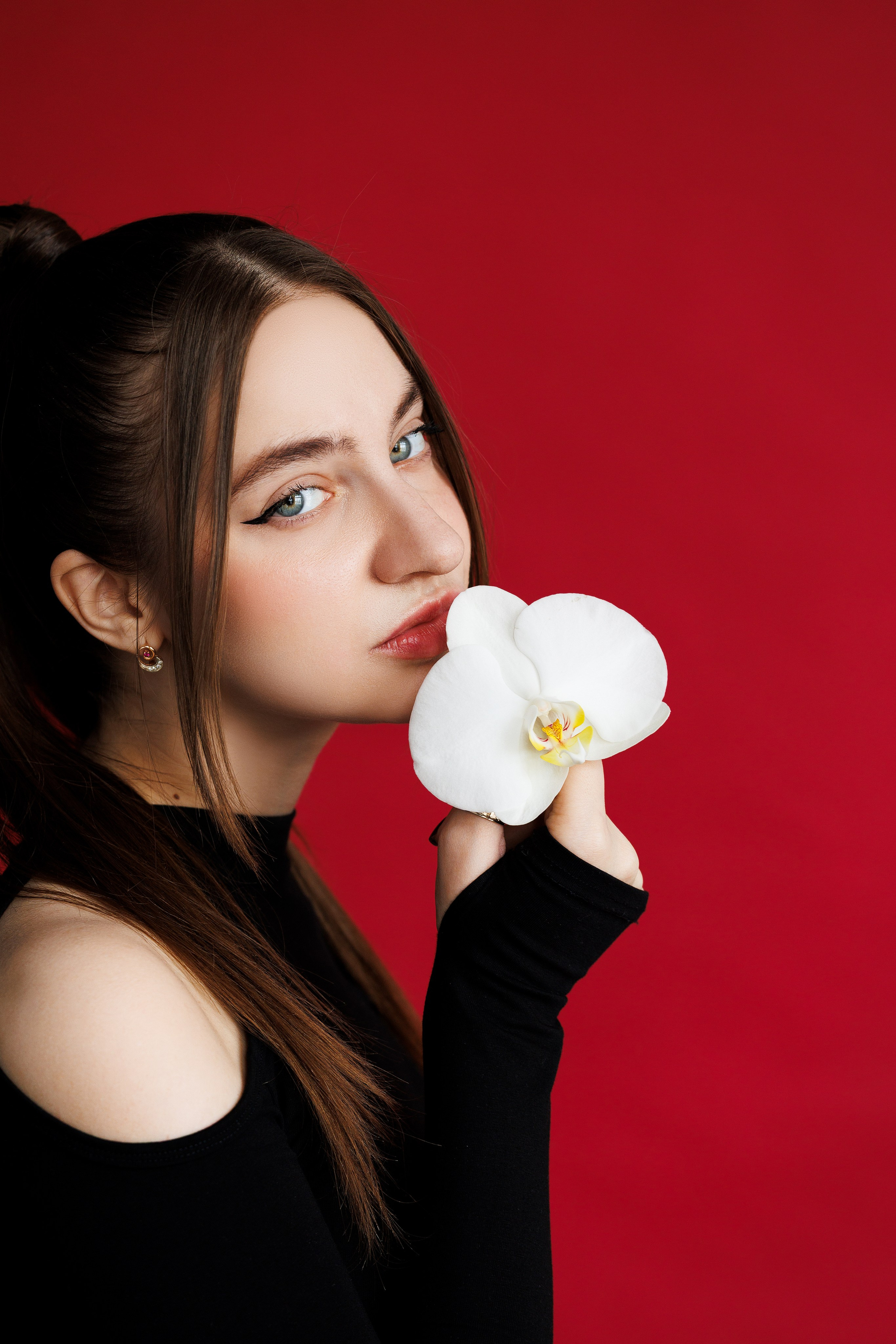 Женский портрет в студии. Фотограф Минск