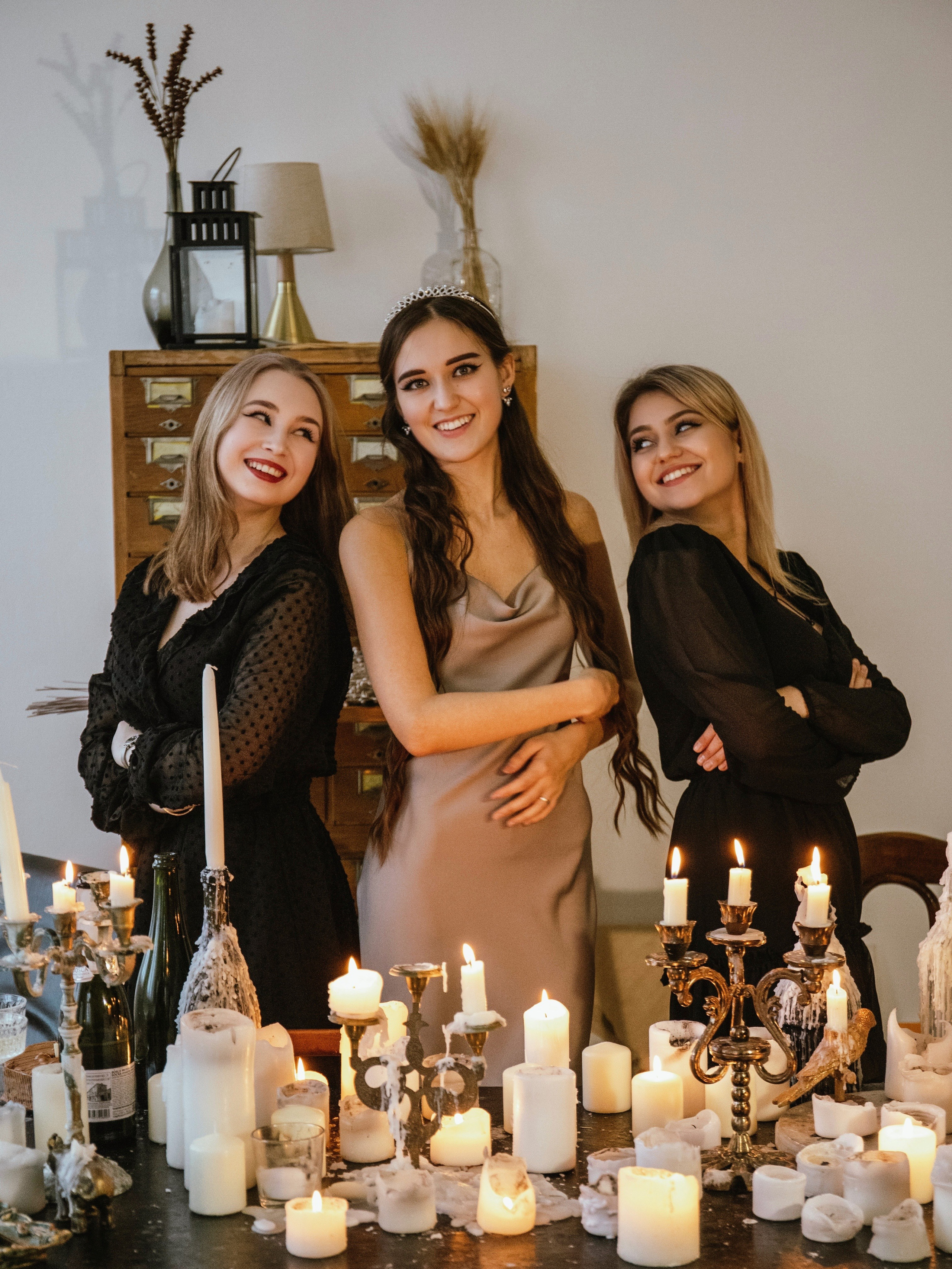 Девичник в фотостудии. Свадебный и семейный фотограф в Москве Мила Широких