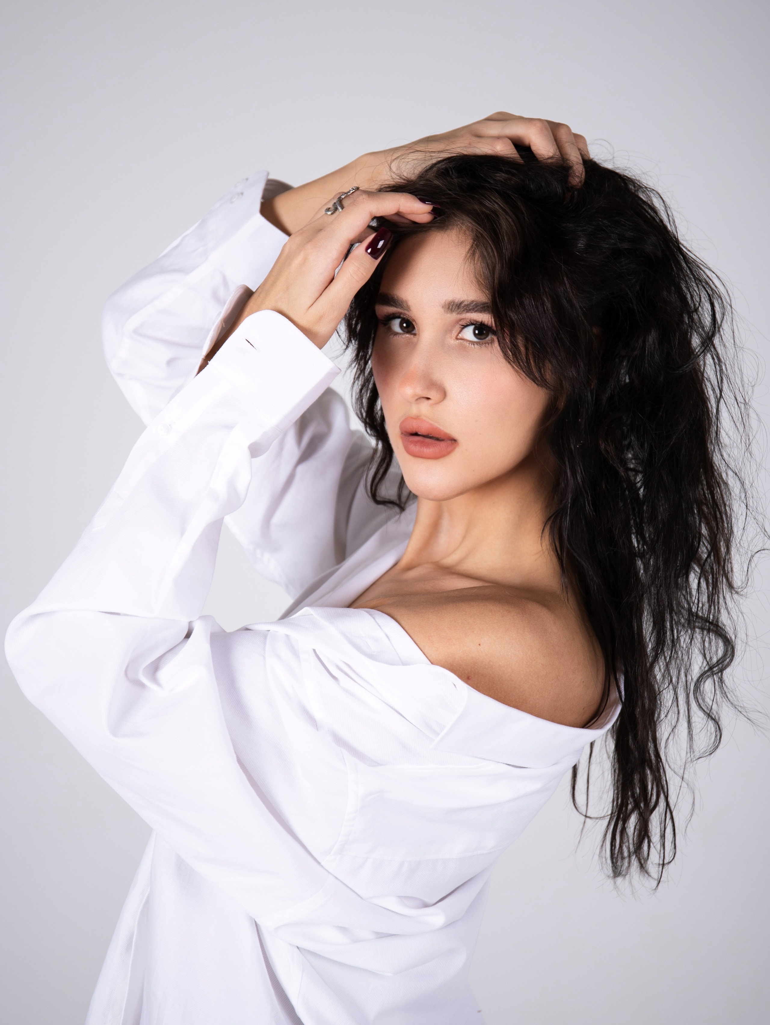 На циклораме. Свадебный и семейный фотограф в Москве Мила Широких